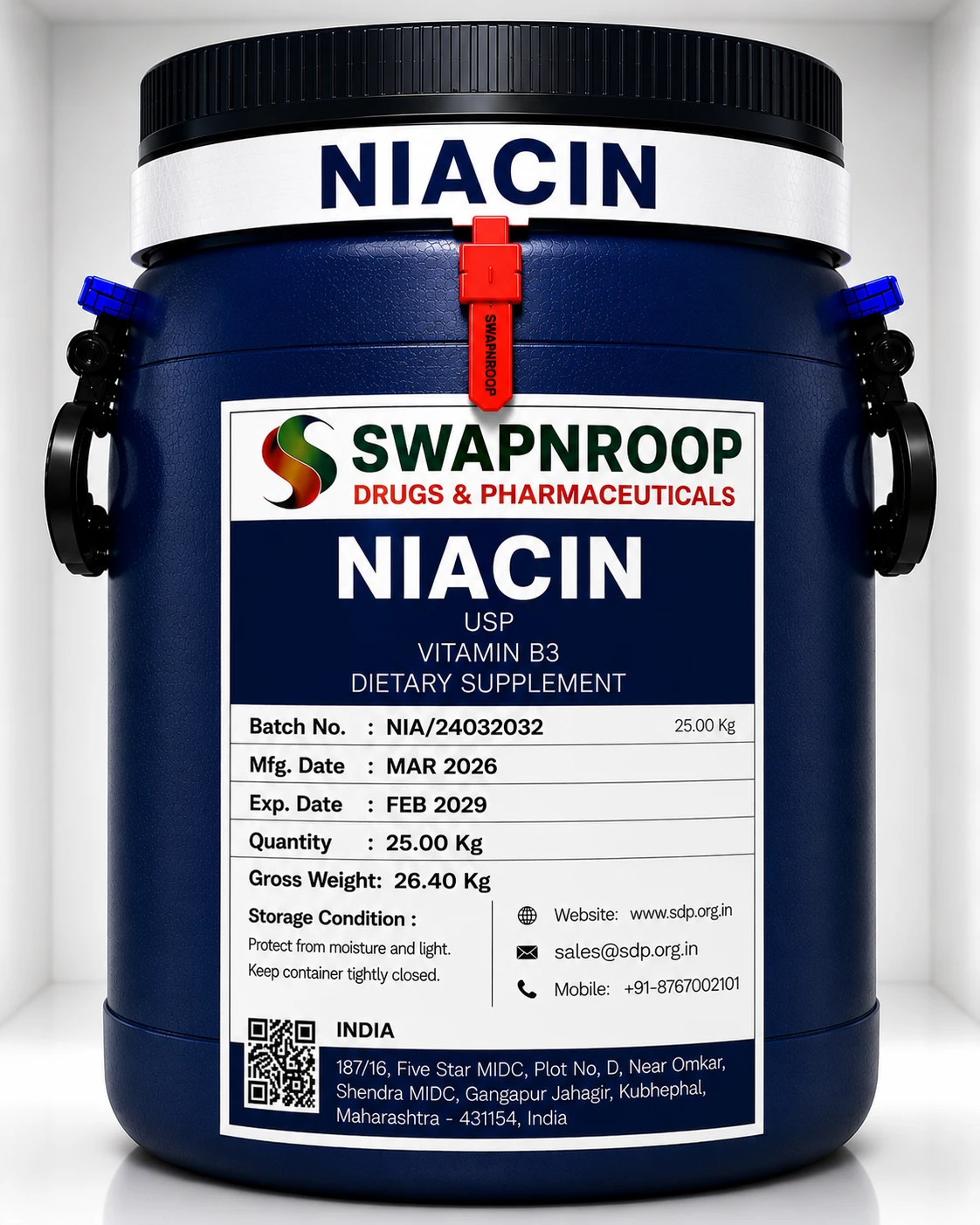Niacin API