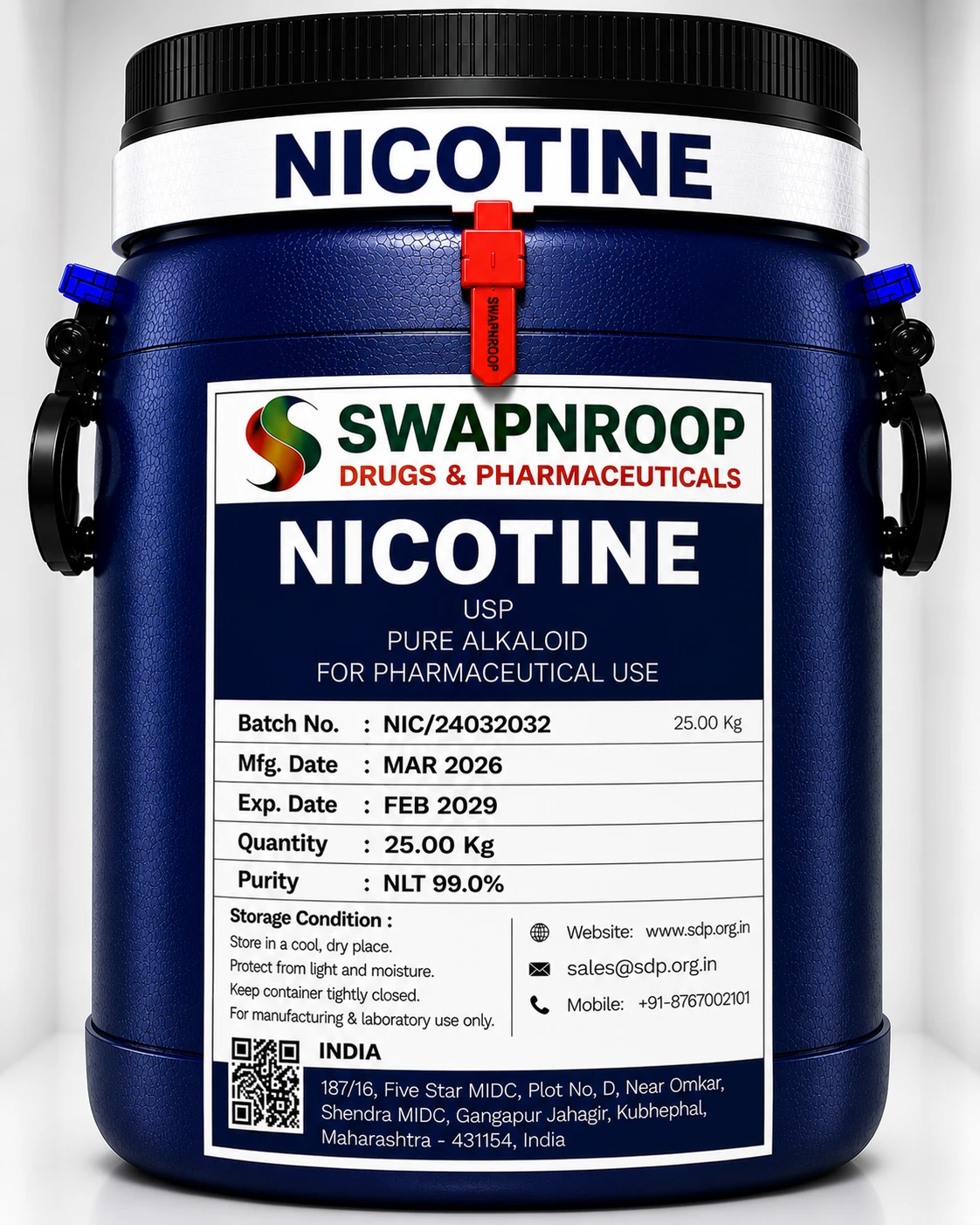Nicotine API