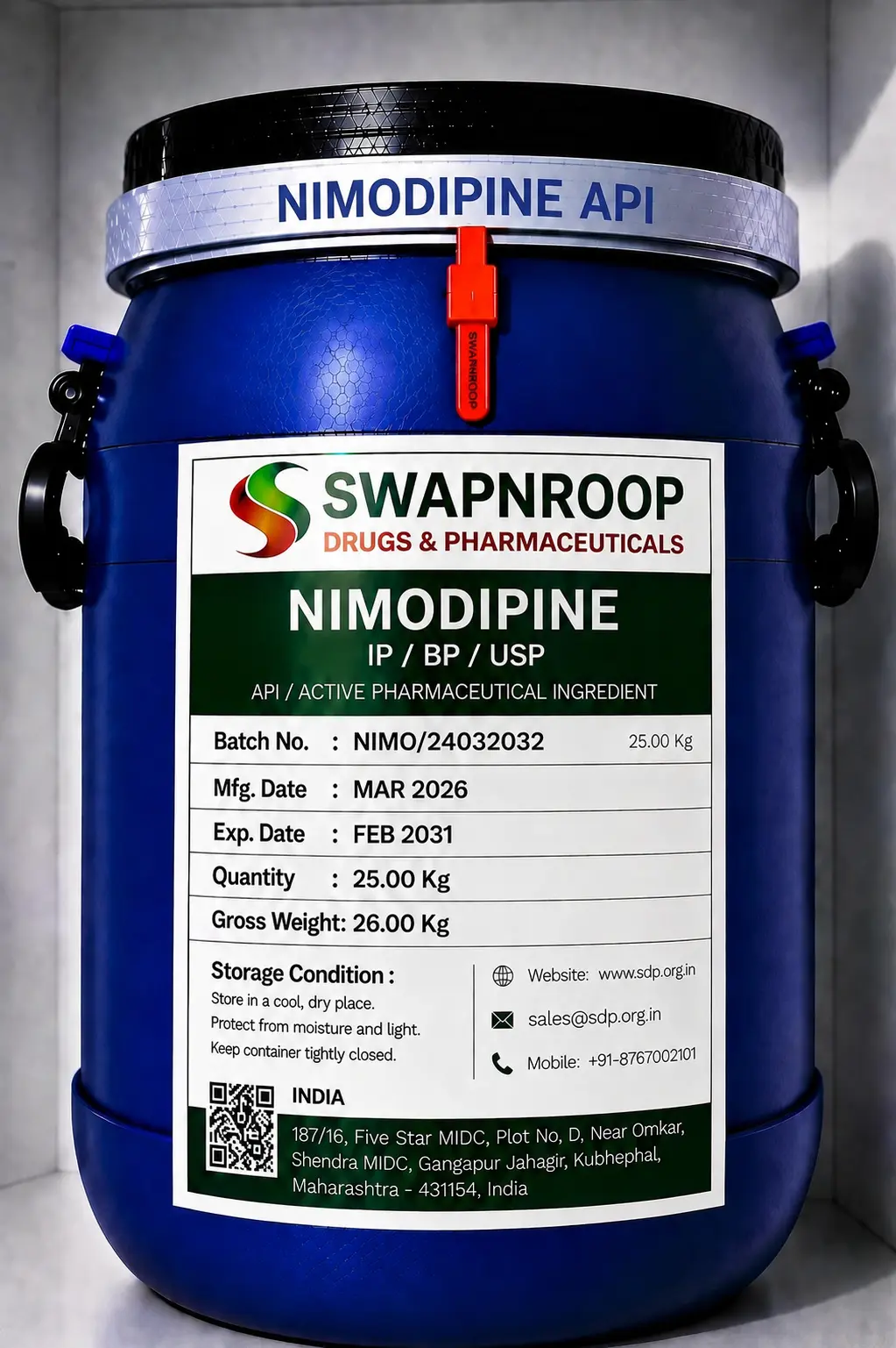 Nimodipine API