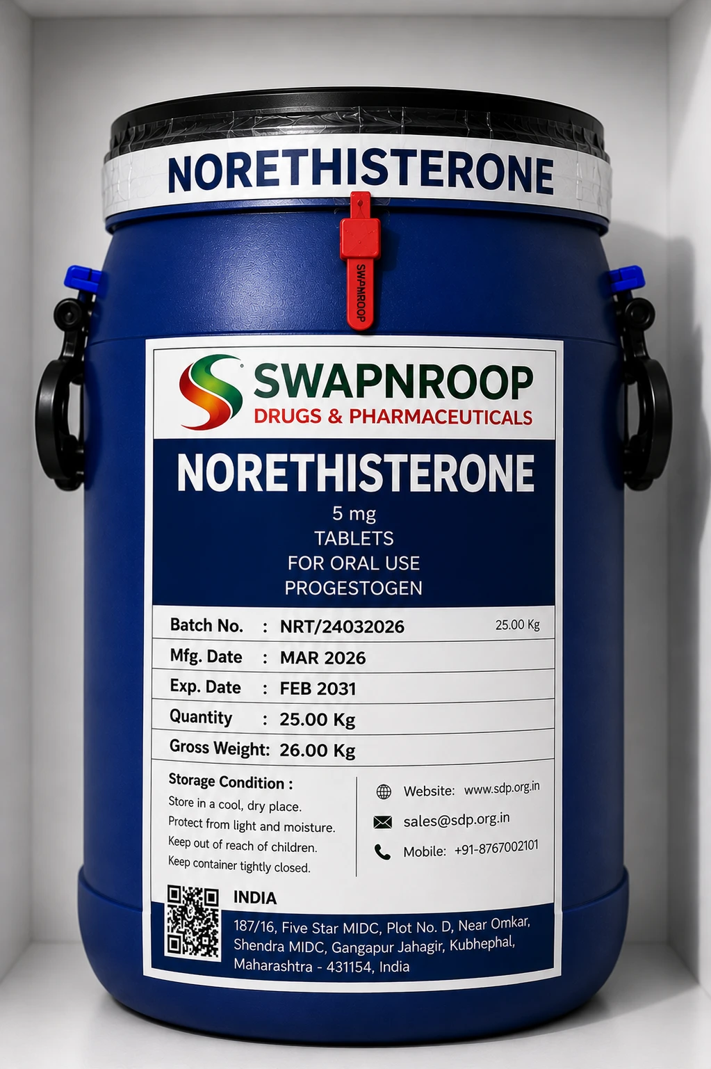 Norethisterone API