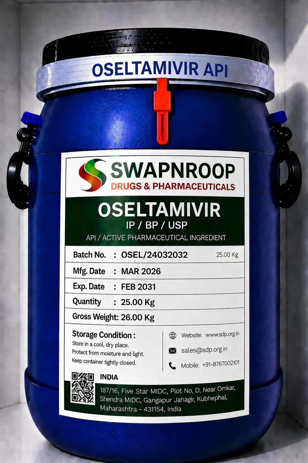 Oseltamivir API