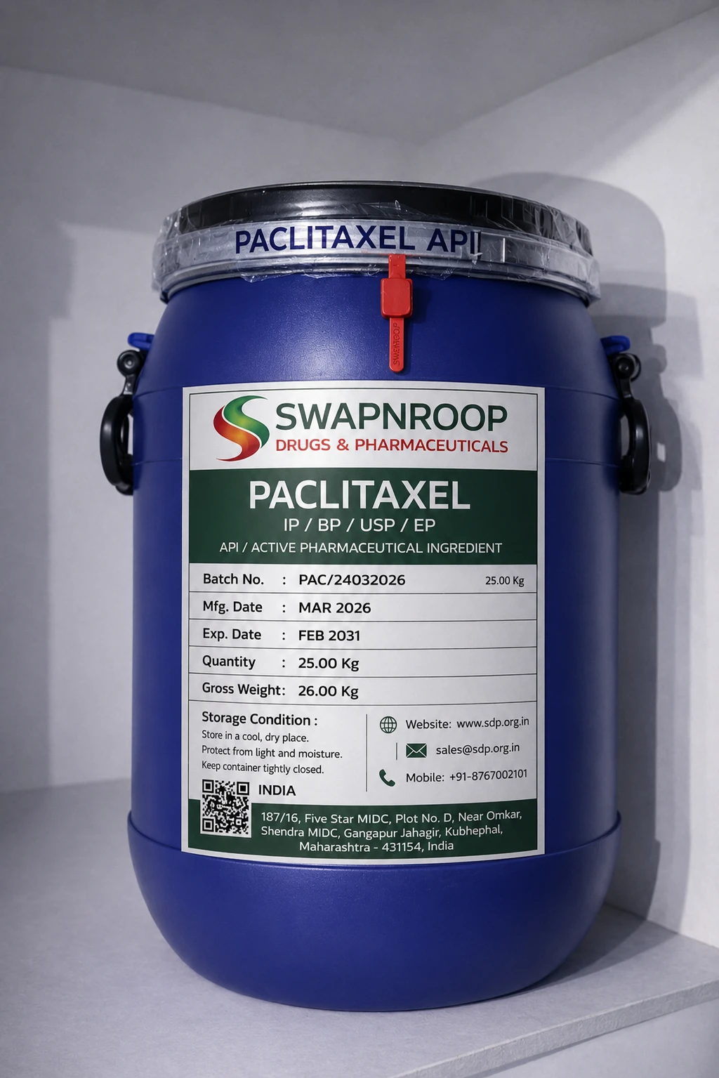 Paclitaxel API