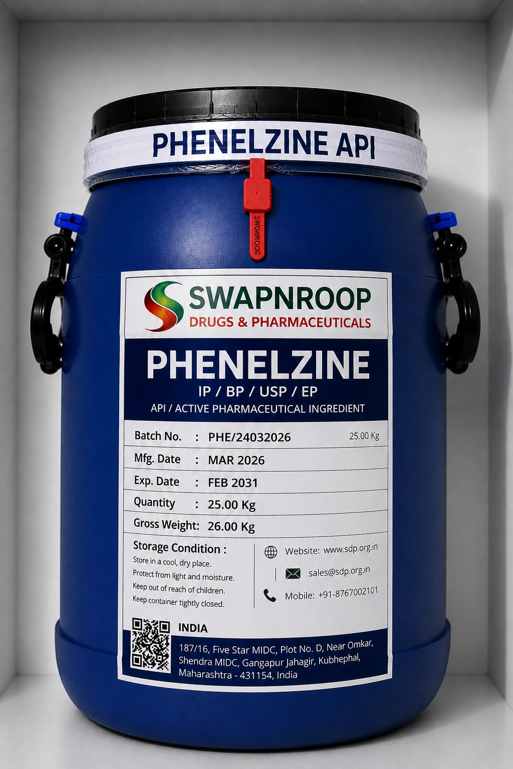 Phenelzine API