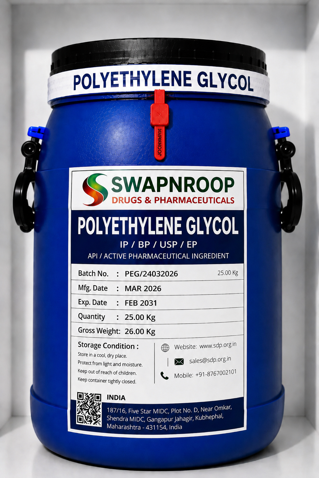 Polyethylene glycol API
