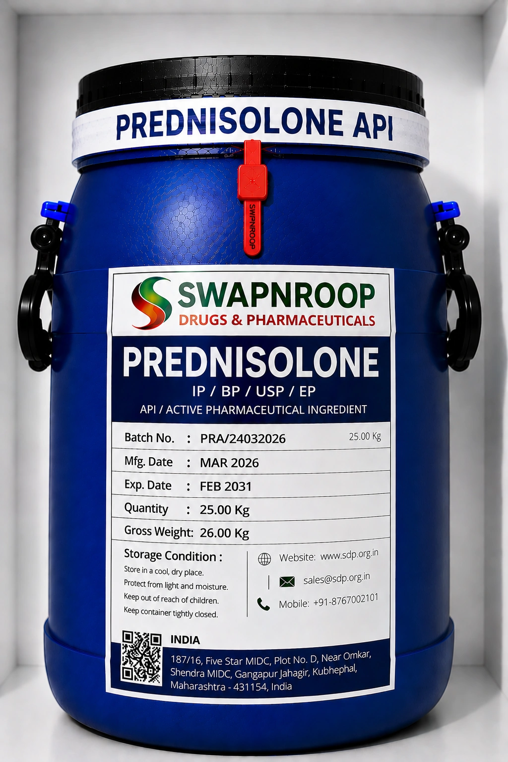 Prednisolone API