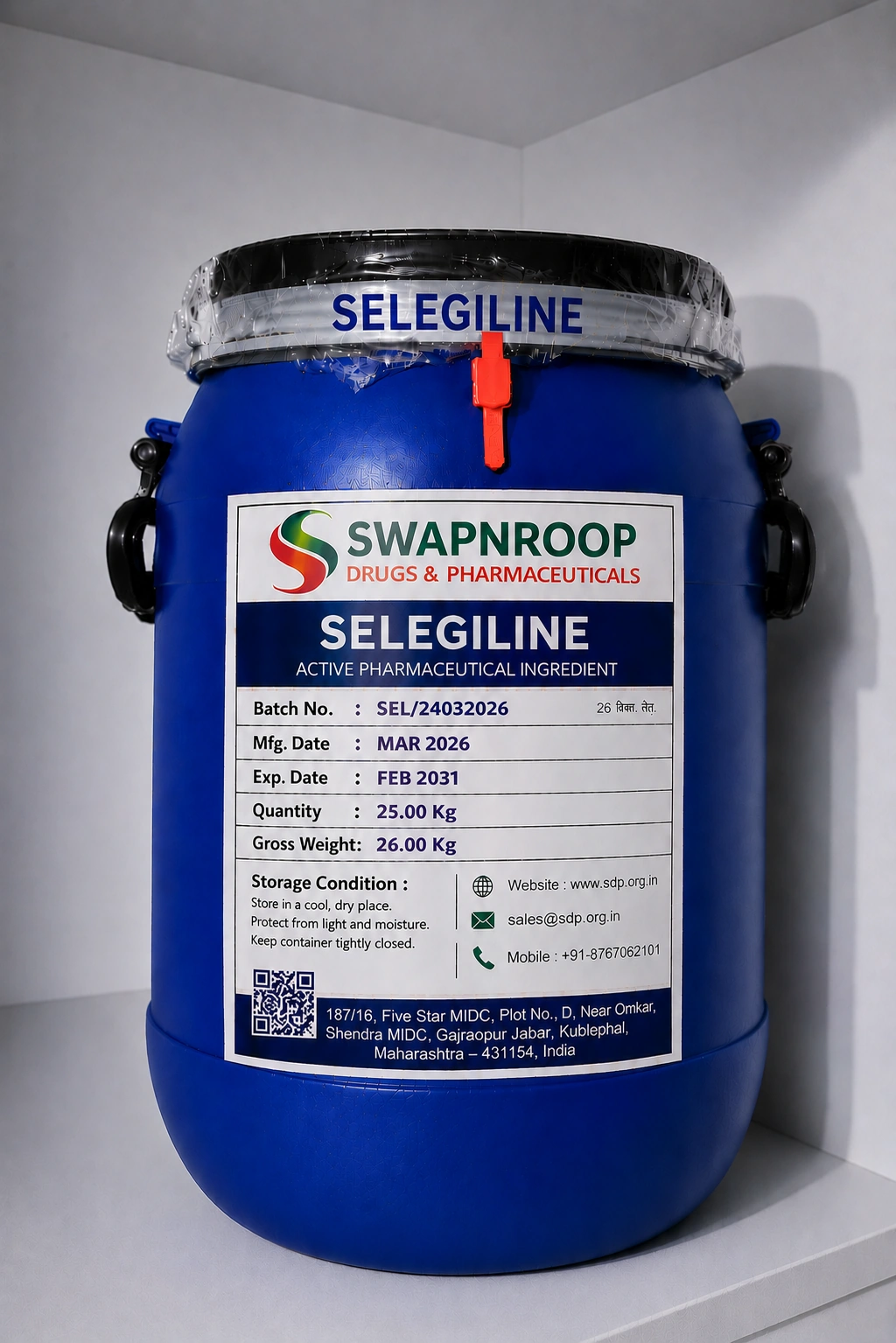 Selegiline API
