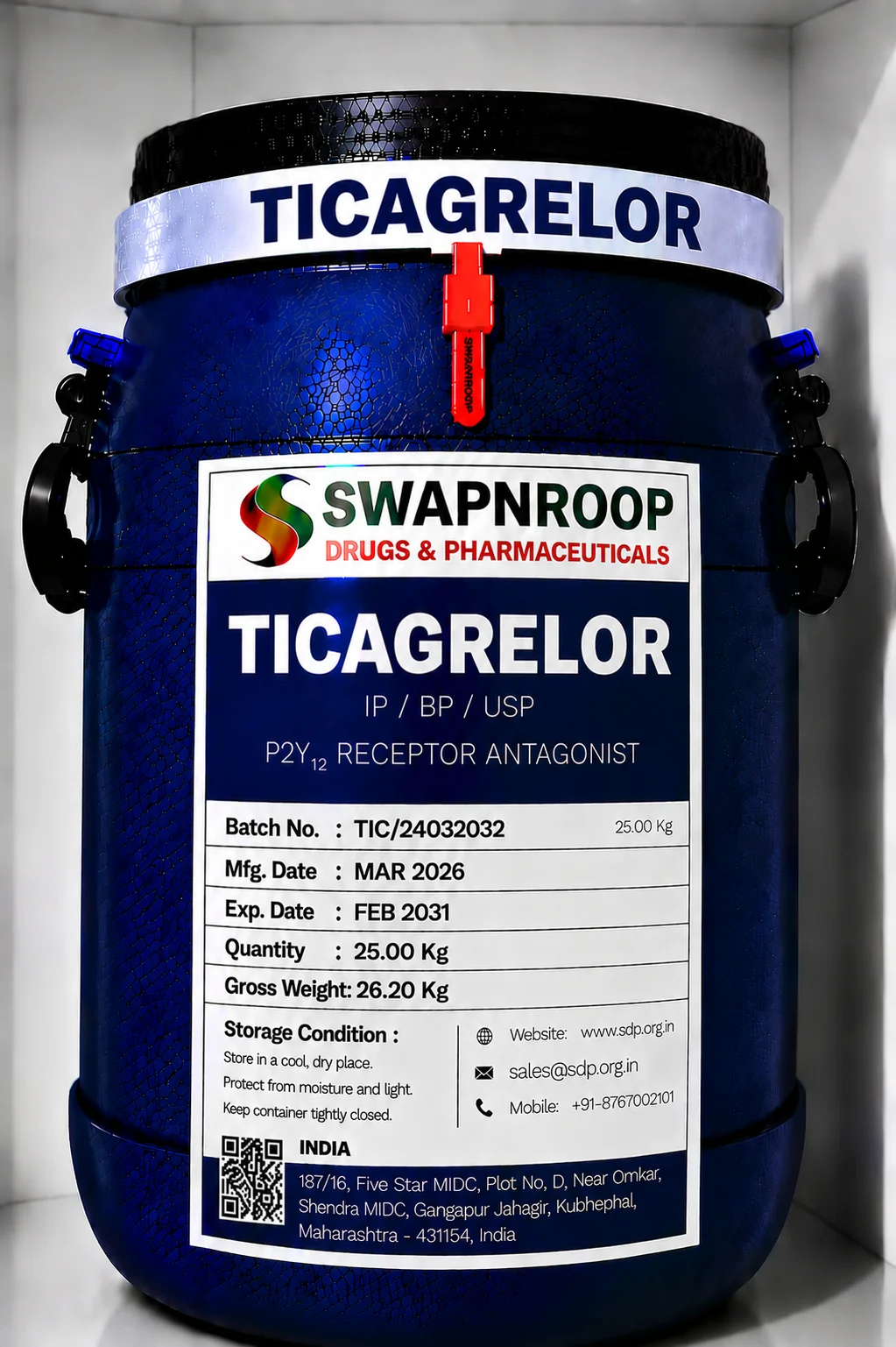 Ticagrelor API