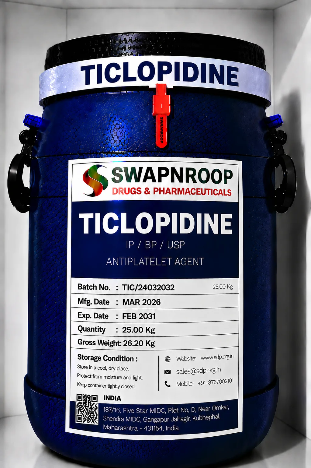 Ticlopidine API