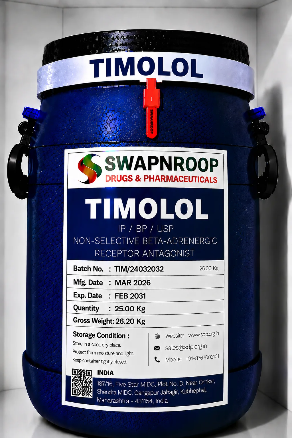 Timolol API
