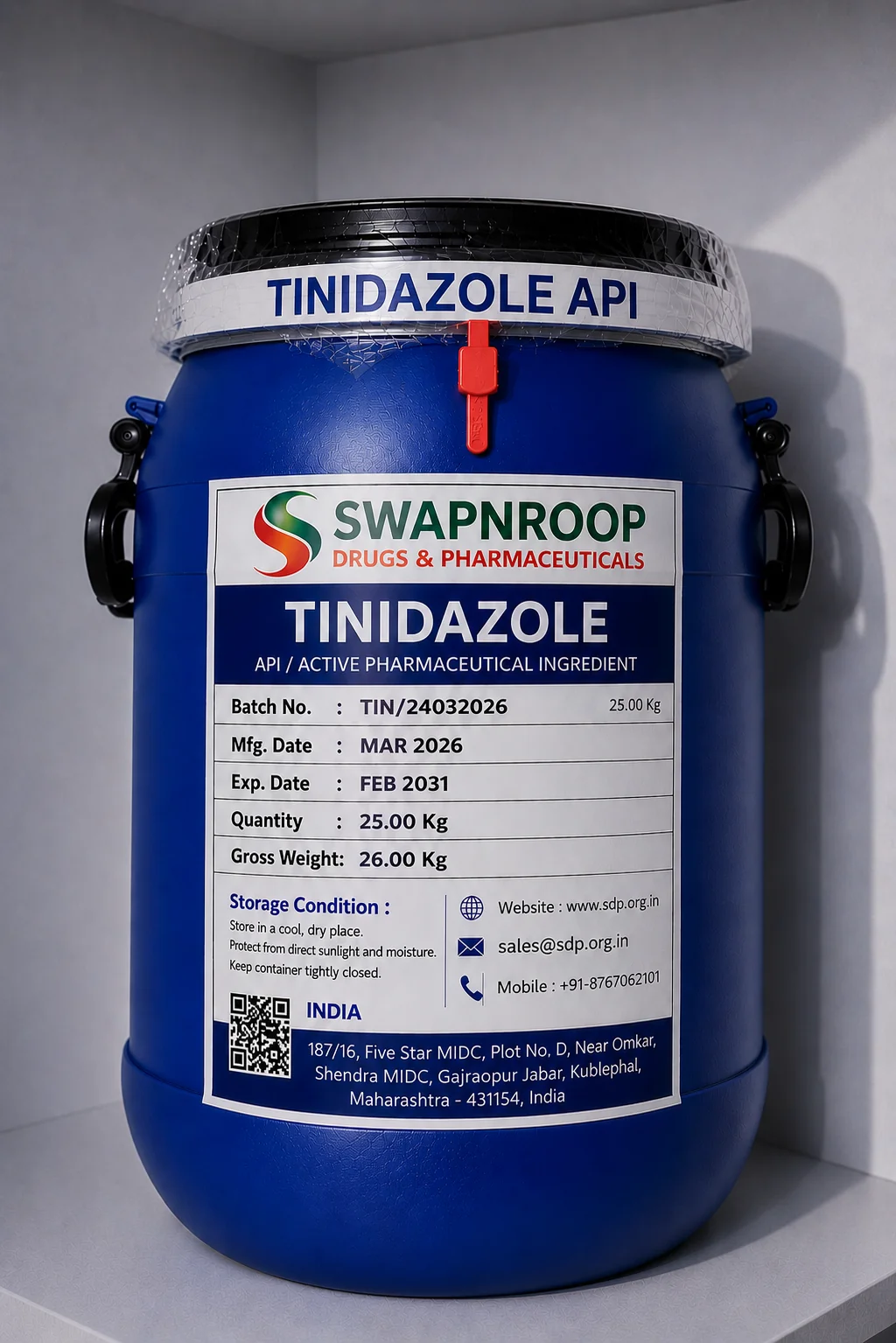 Tinidazole API