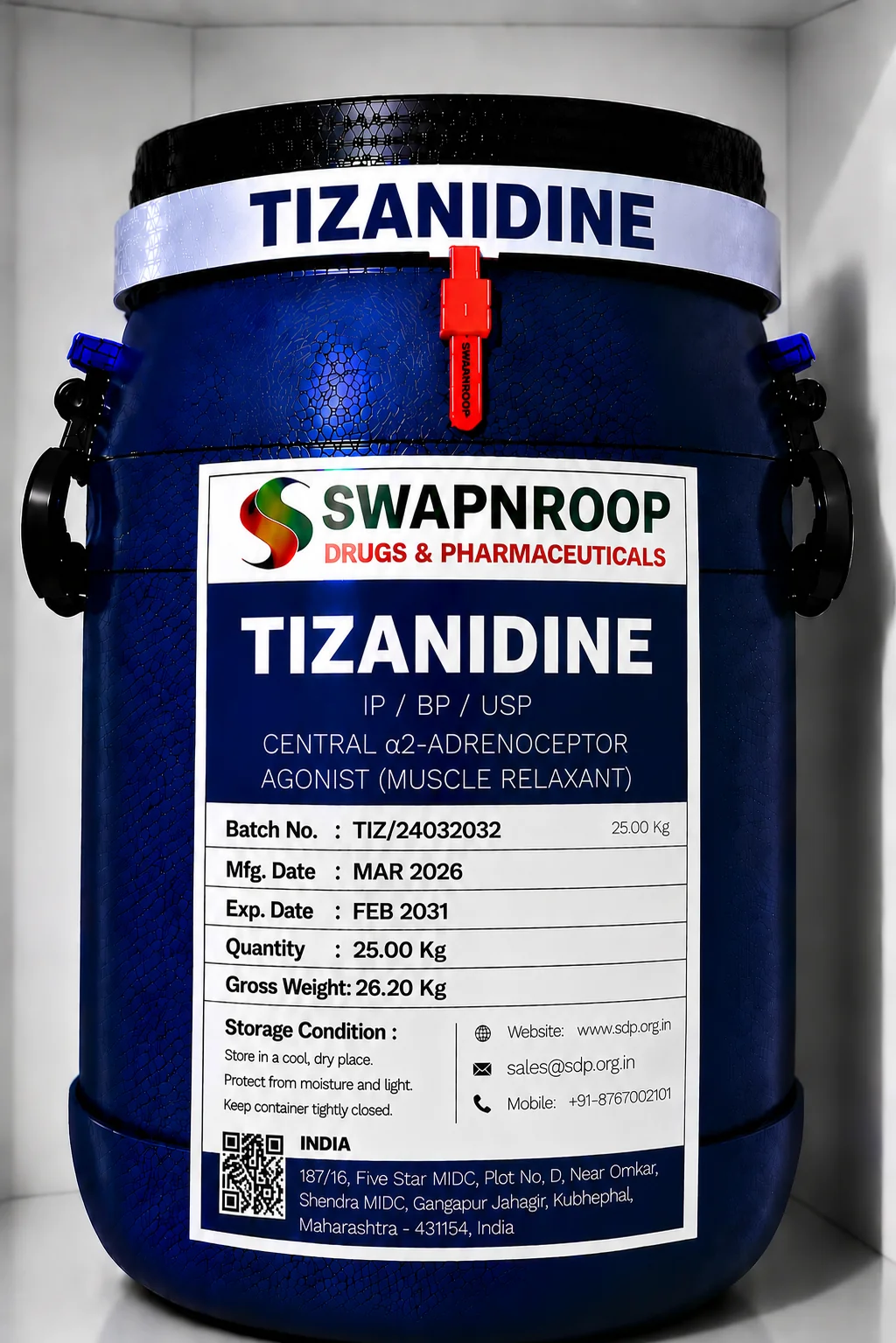 Tizanidine API