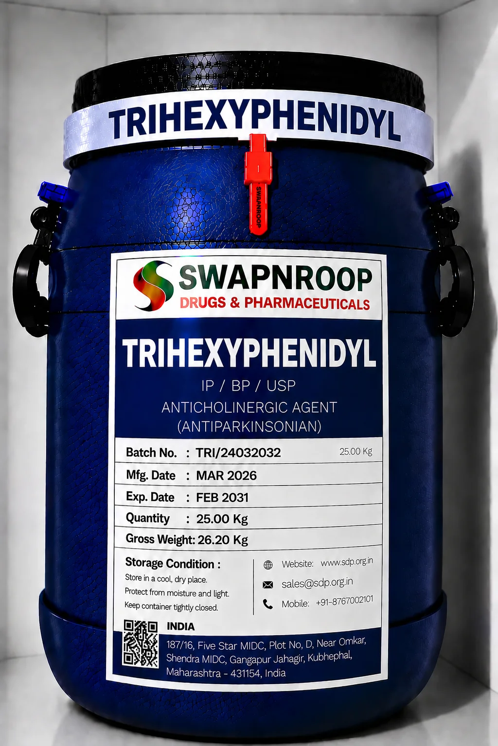 Trihexyphenidyl API