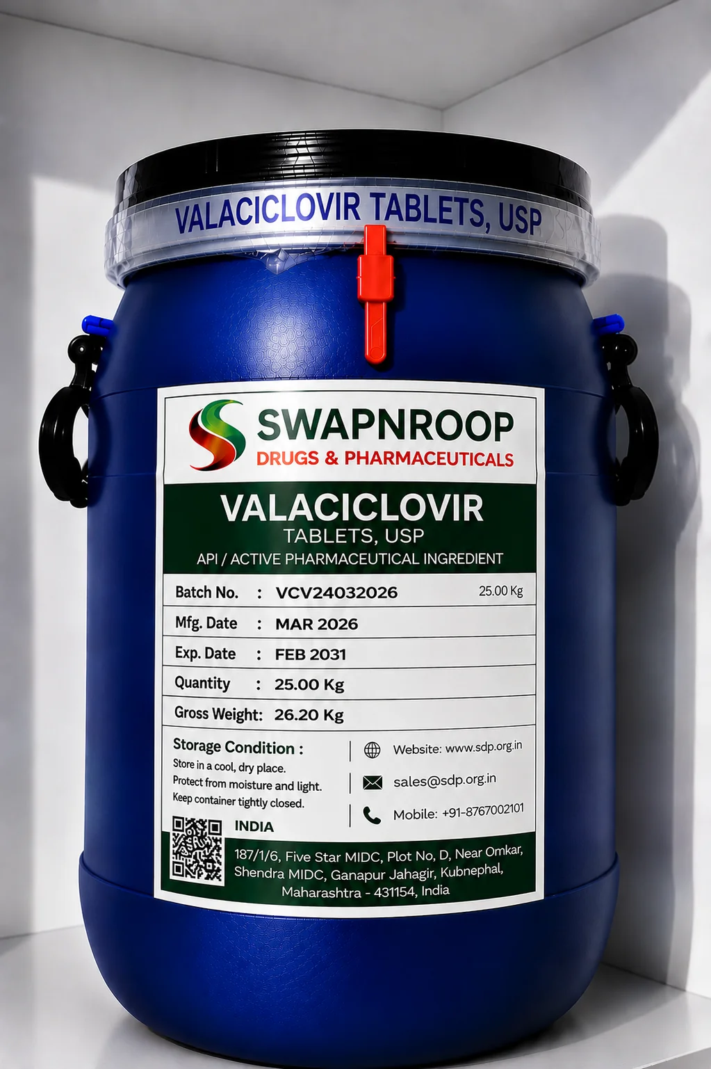 Valaciclovir API