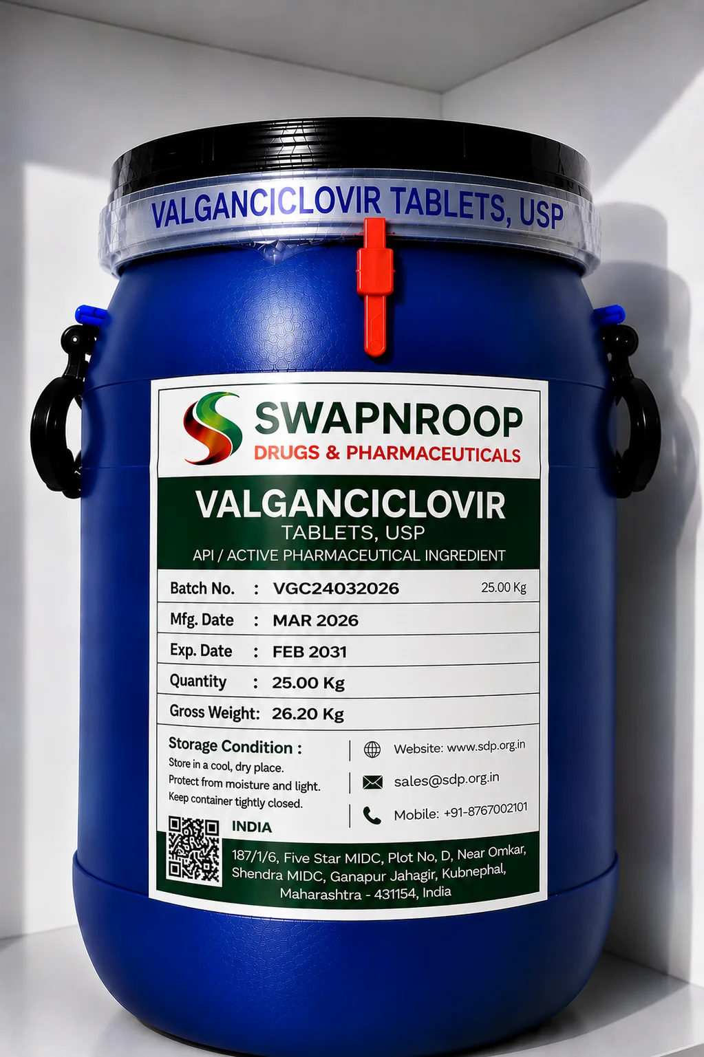 Valganciclovir API