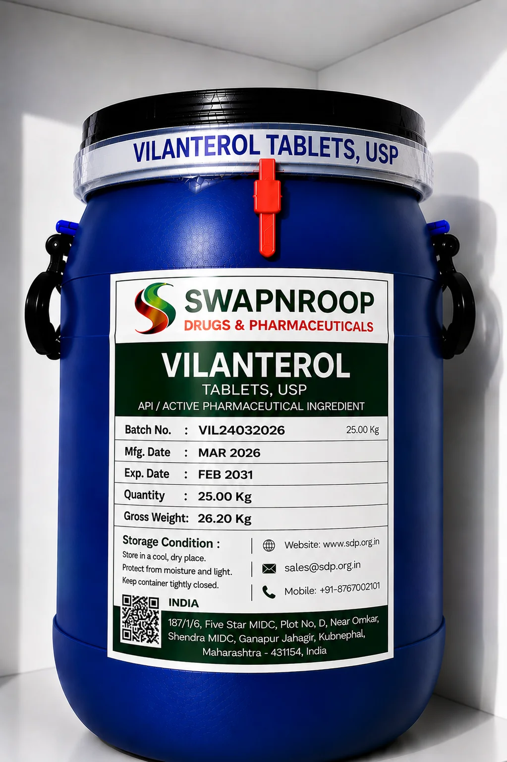 Vilanterol API