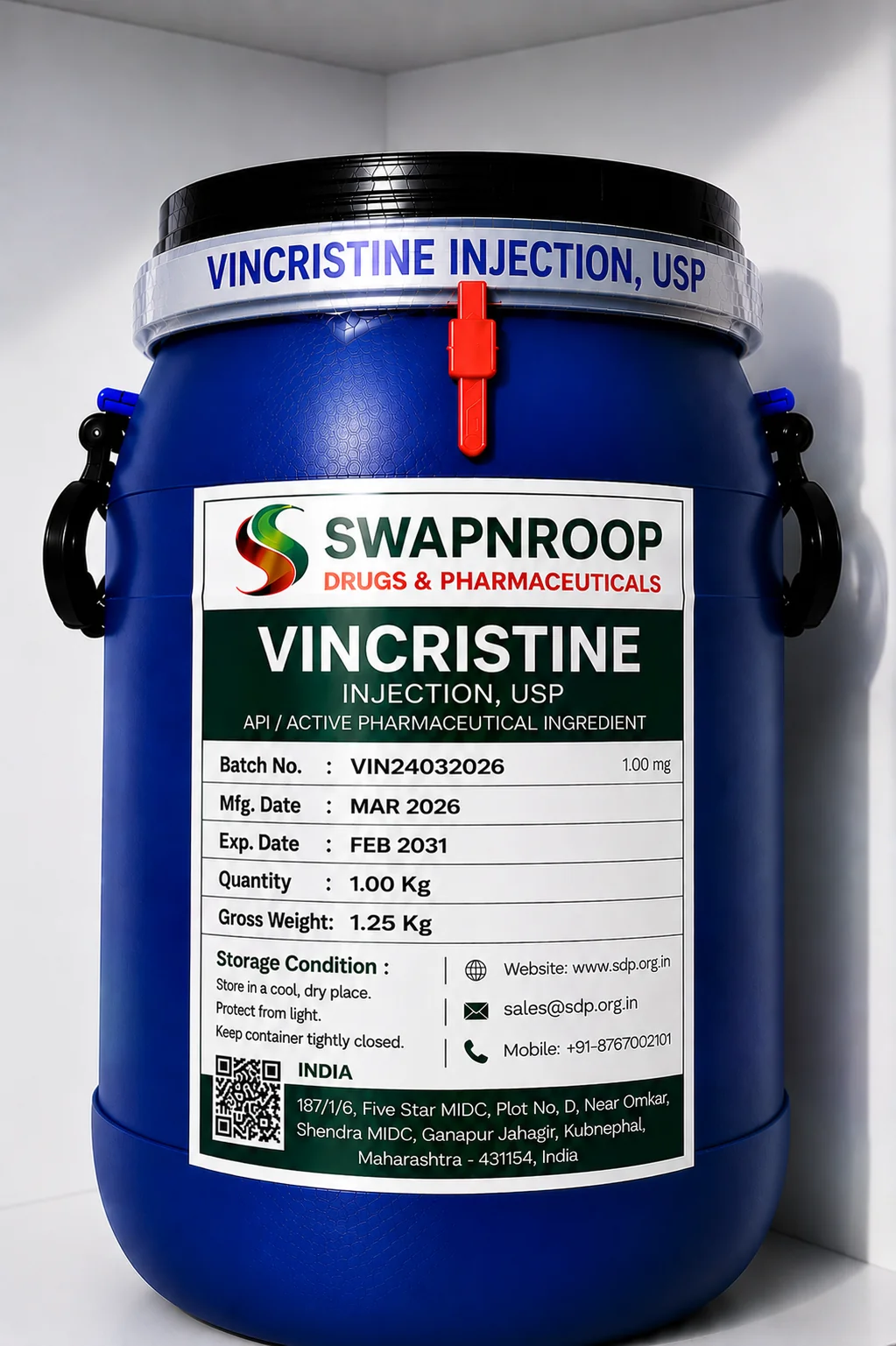 Vincristine API