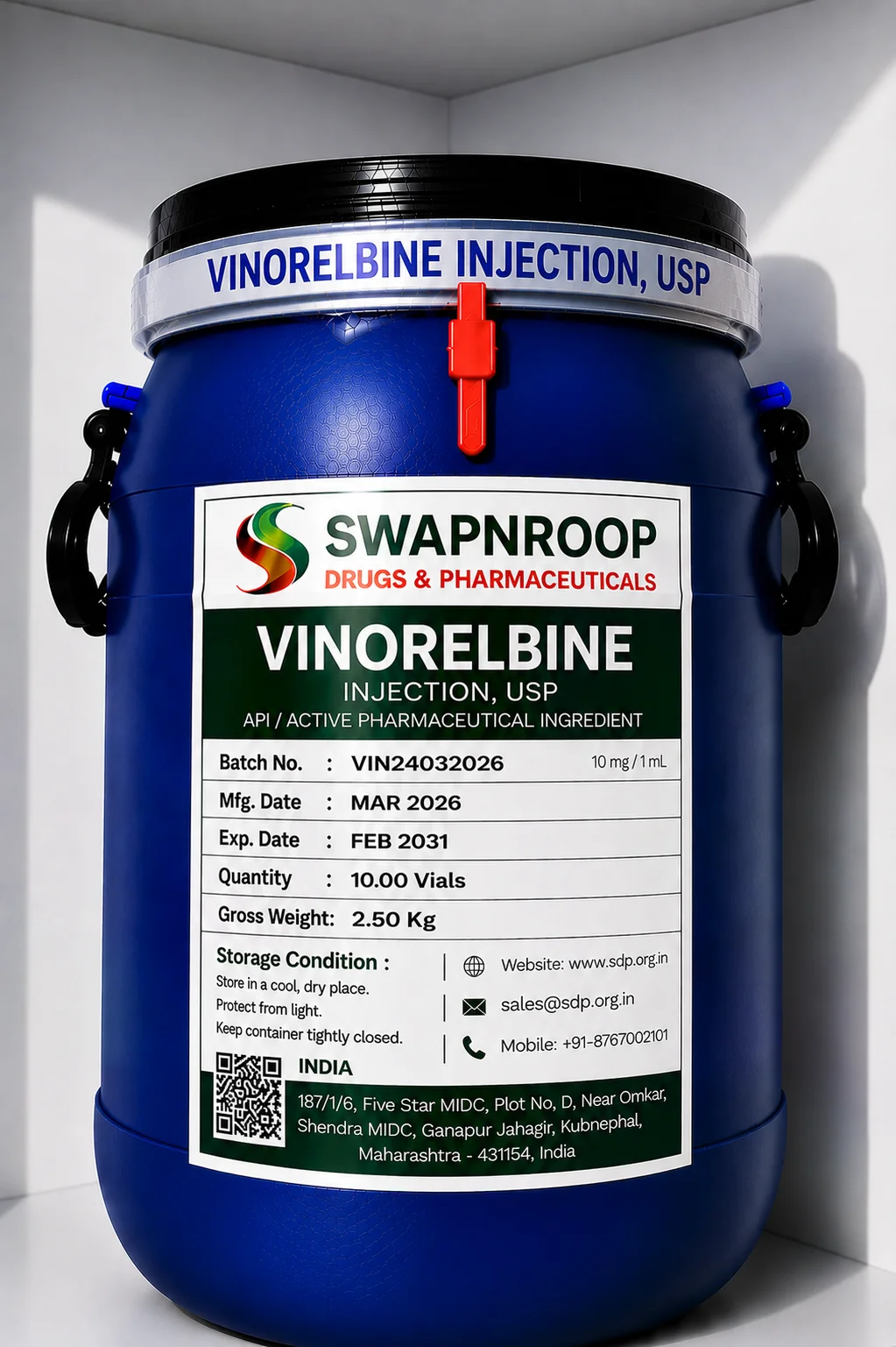 Vinorelbine API