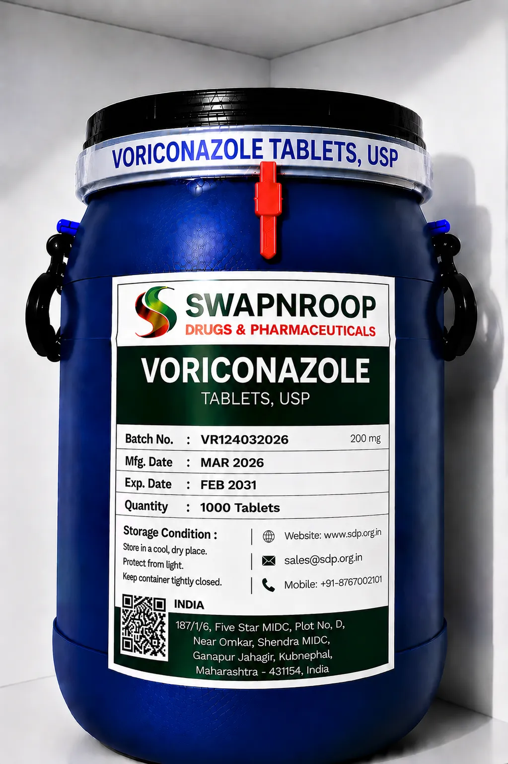 Voriconazole API