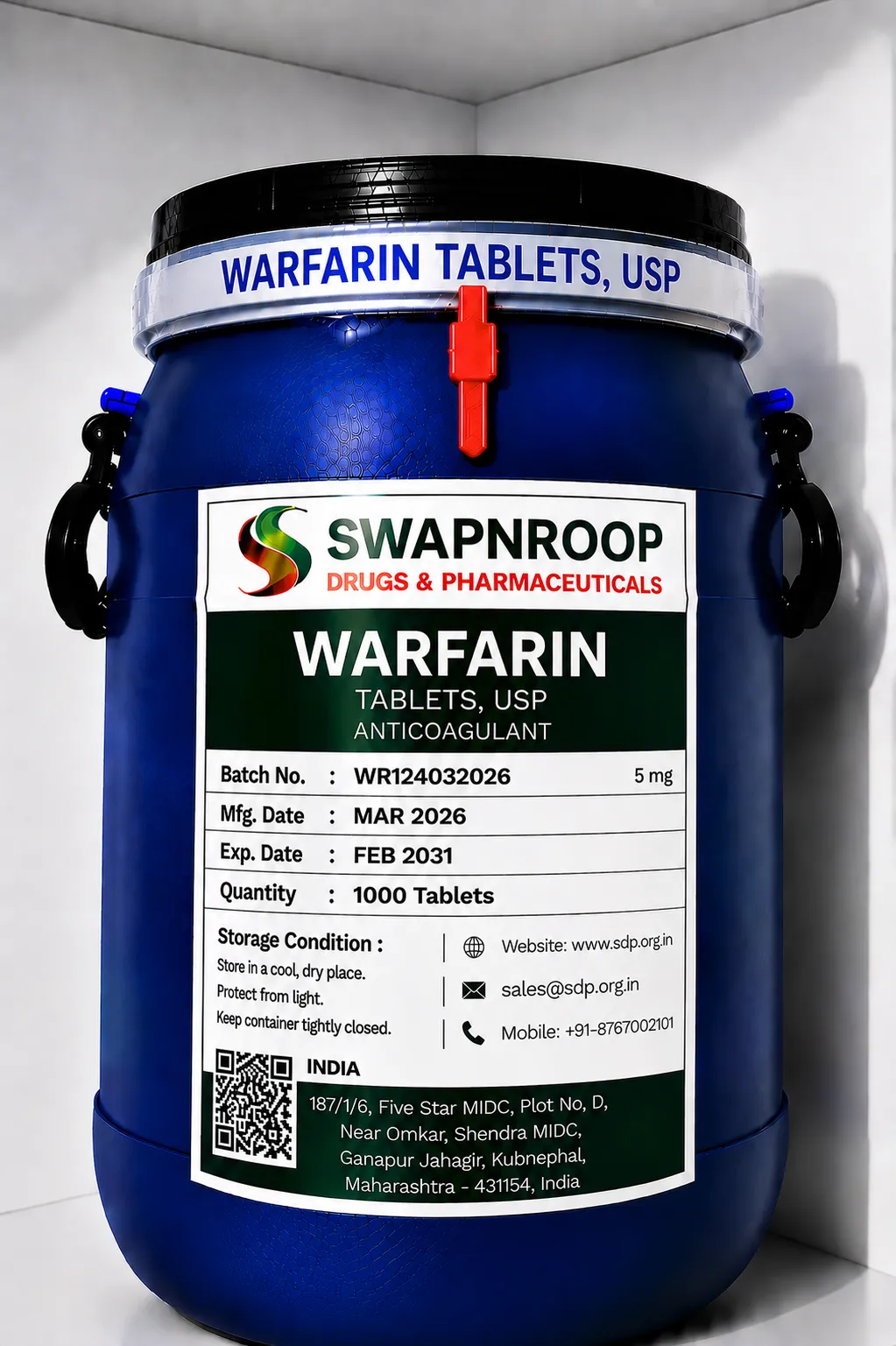 Warfarin API