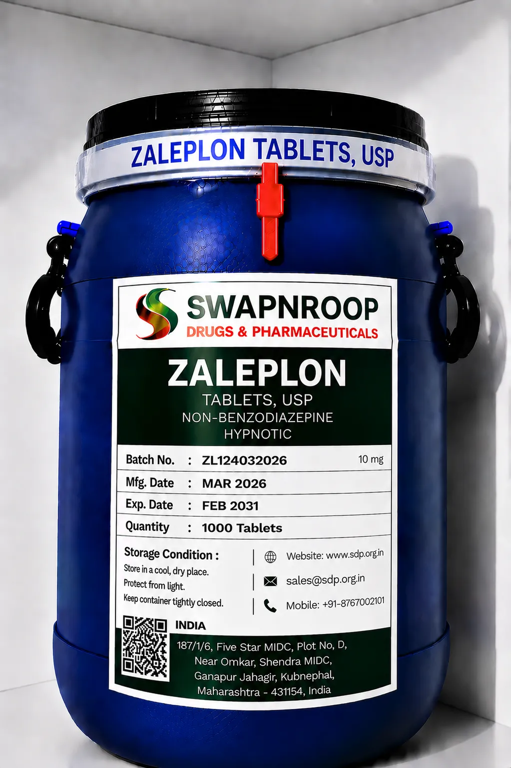 Zaleplon API