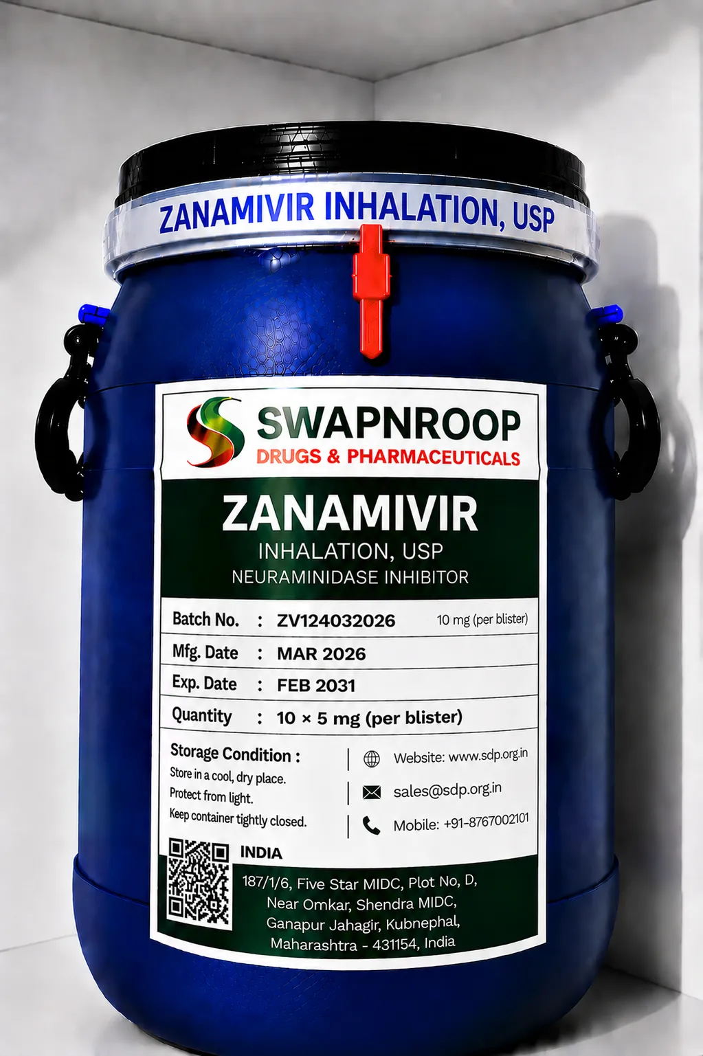 Zanamivir API