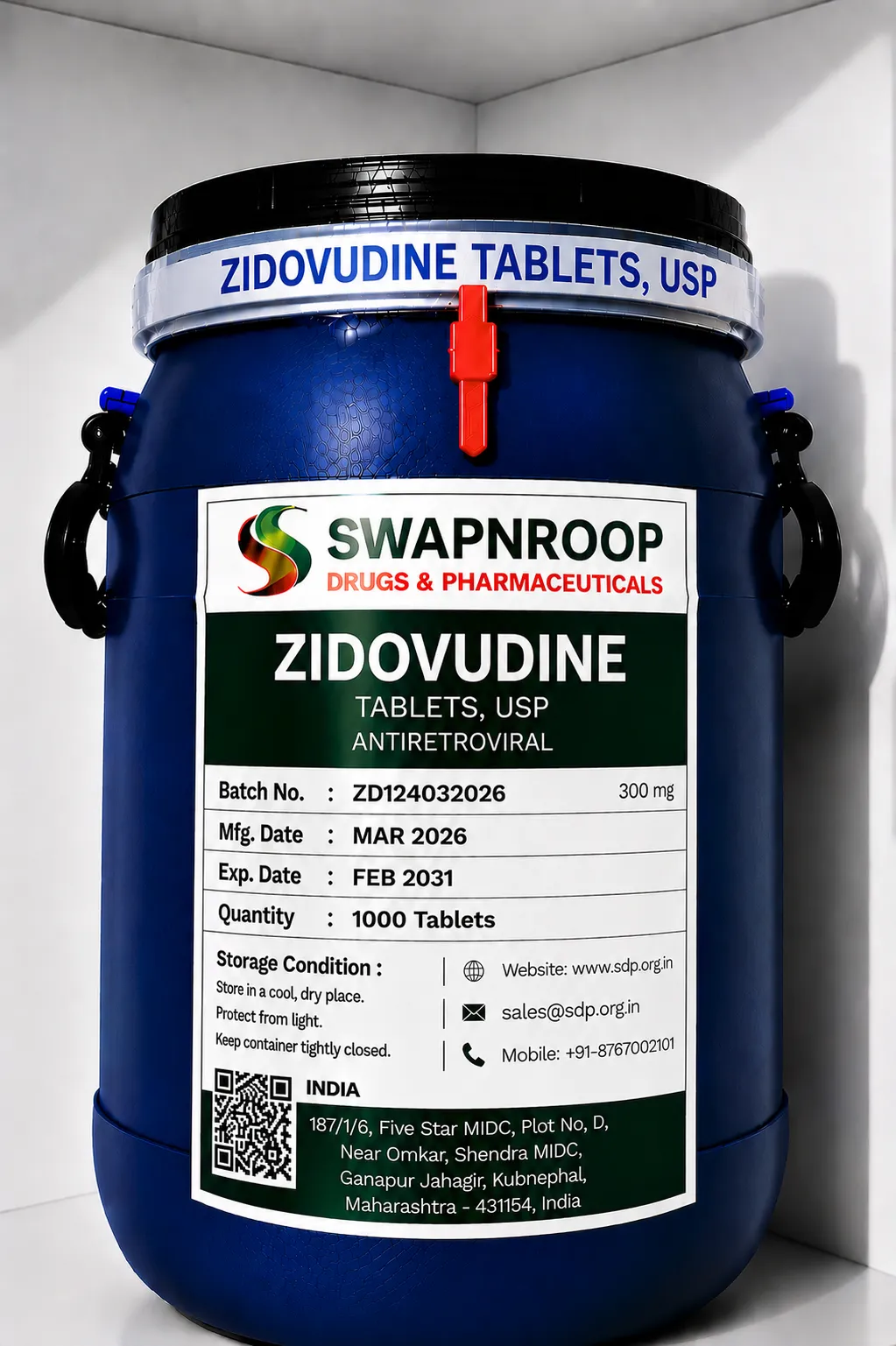 Zidovudine API