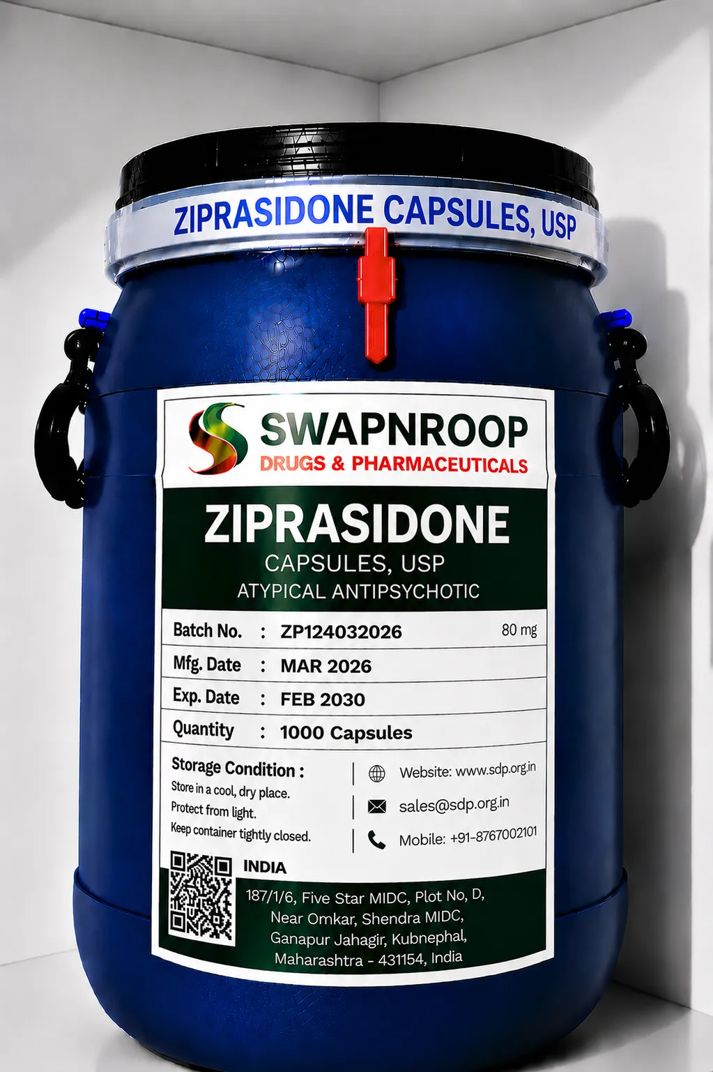 Ziprasidone API
