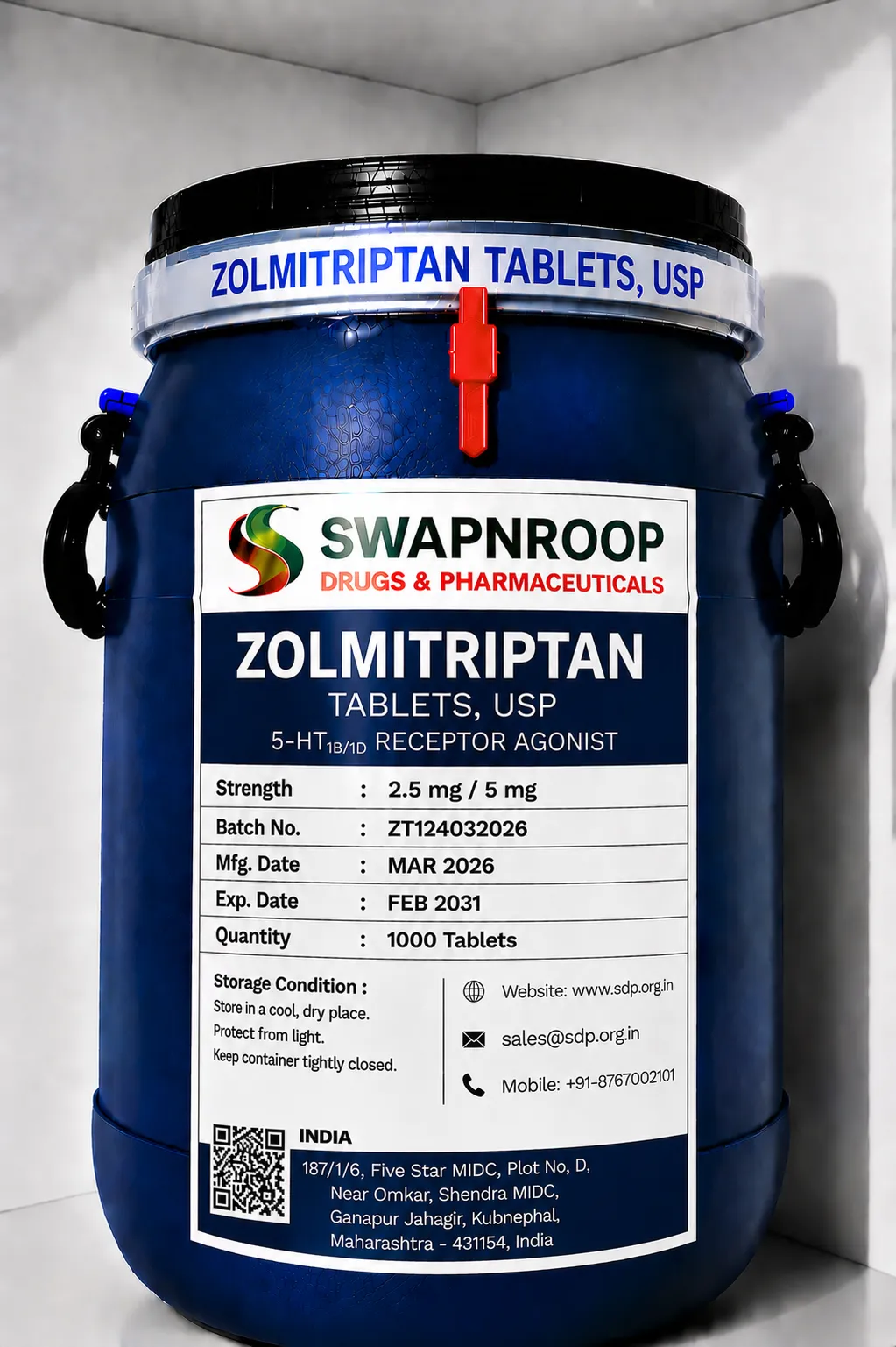 Zolmitriptan API