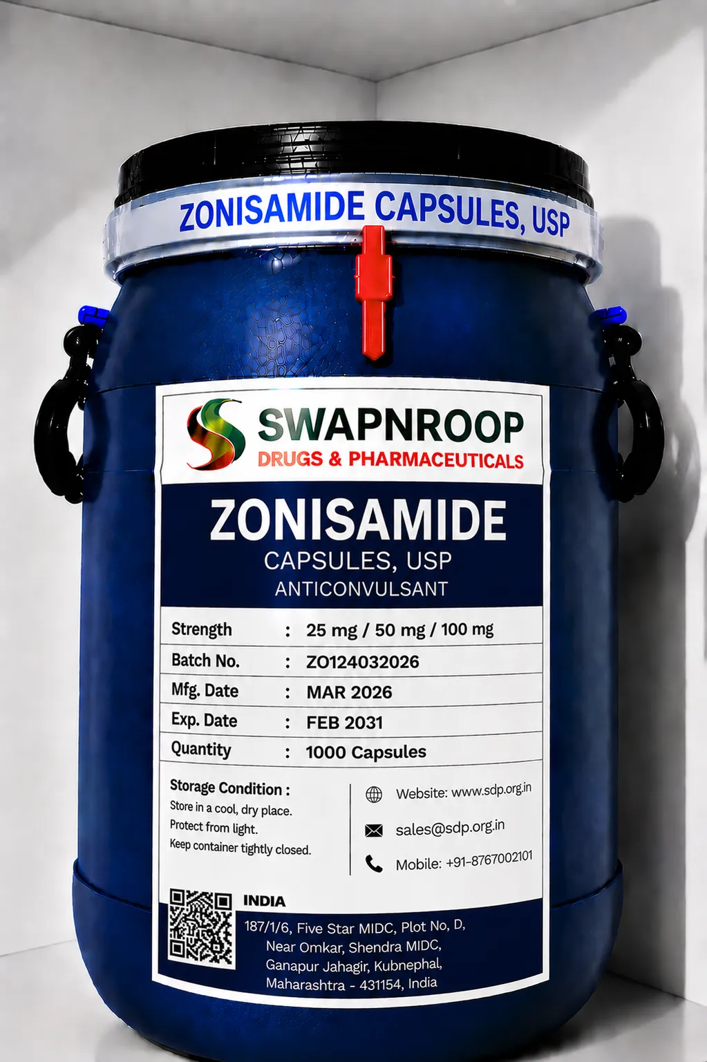 Zonisamide API
