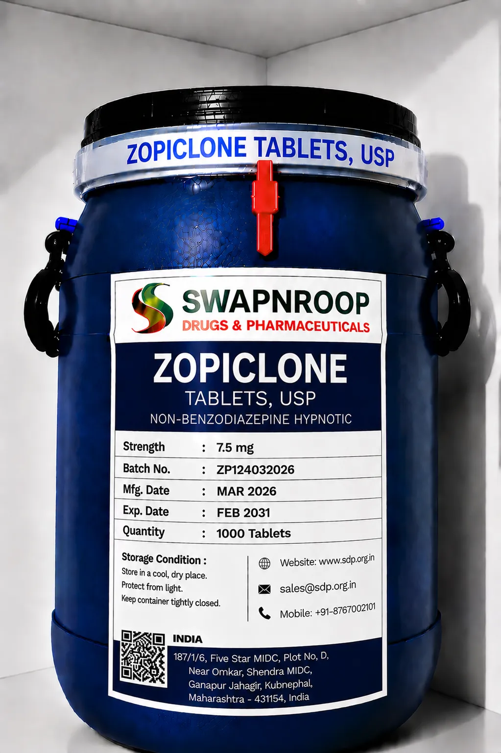 Zopiclone API