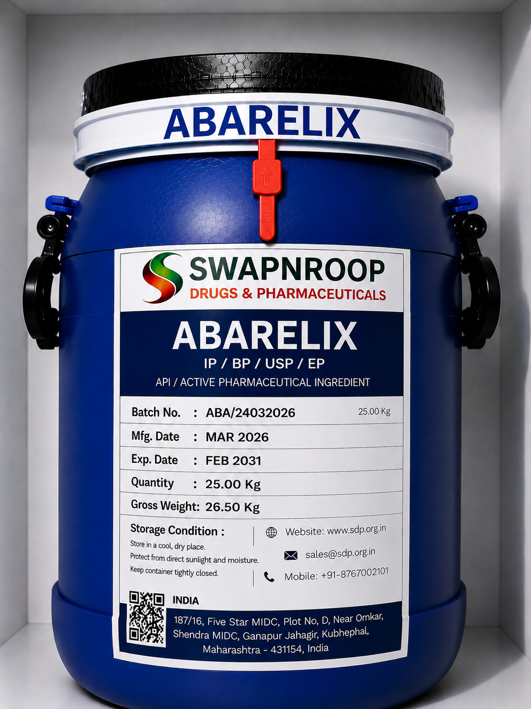 Abarelix API Manufacturer India