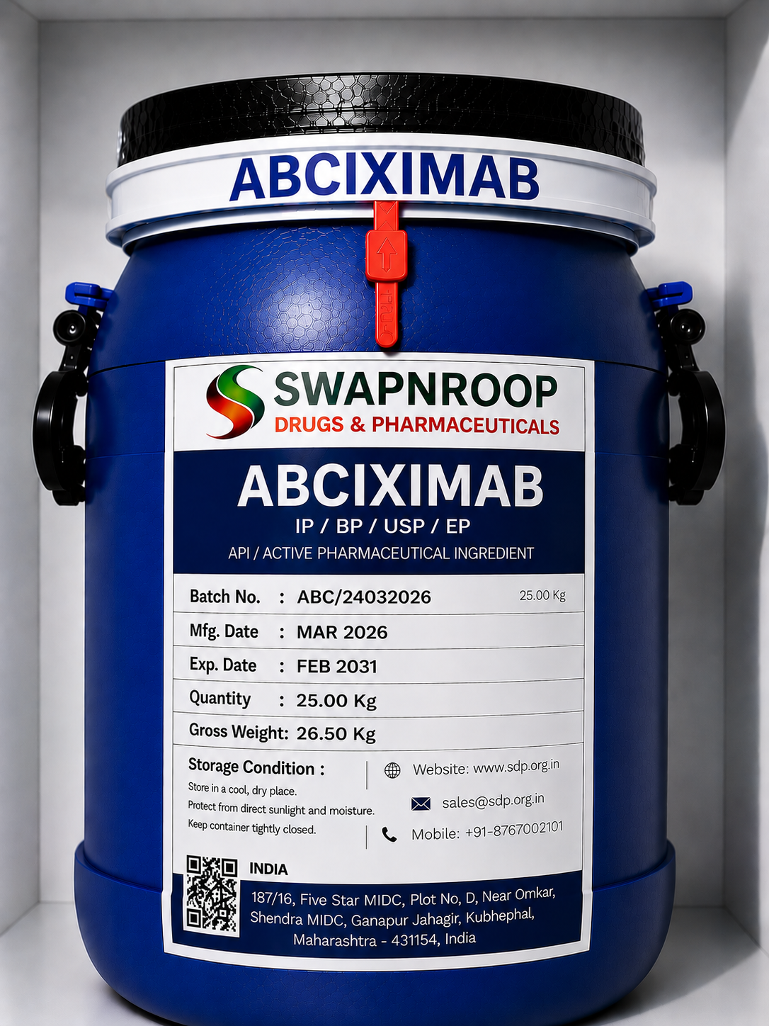Abciximab API Manufacturer India