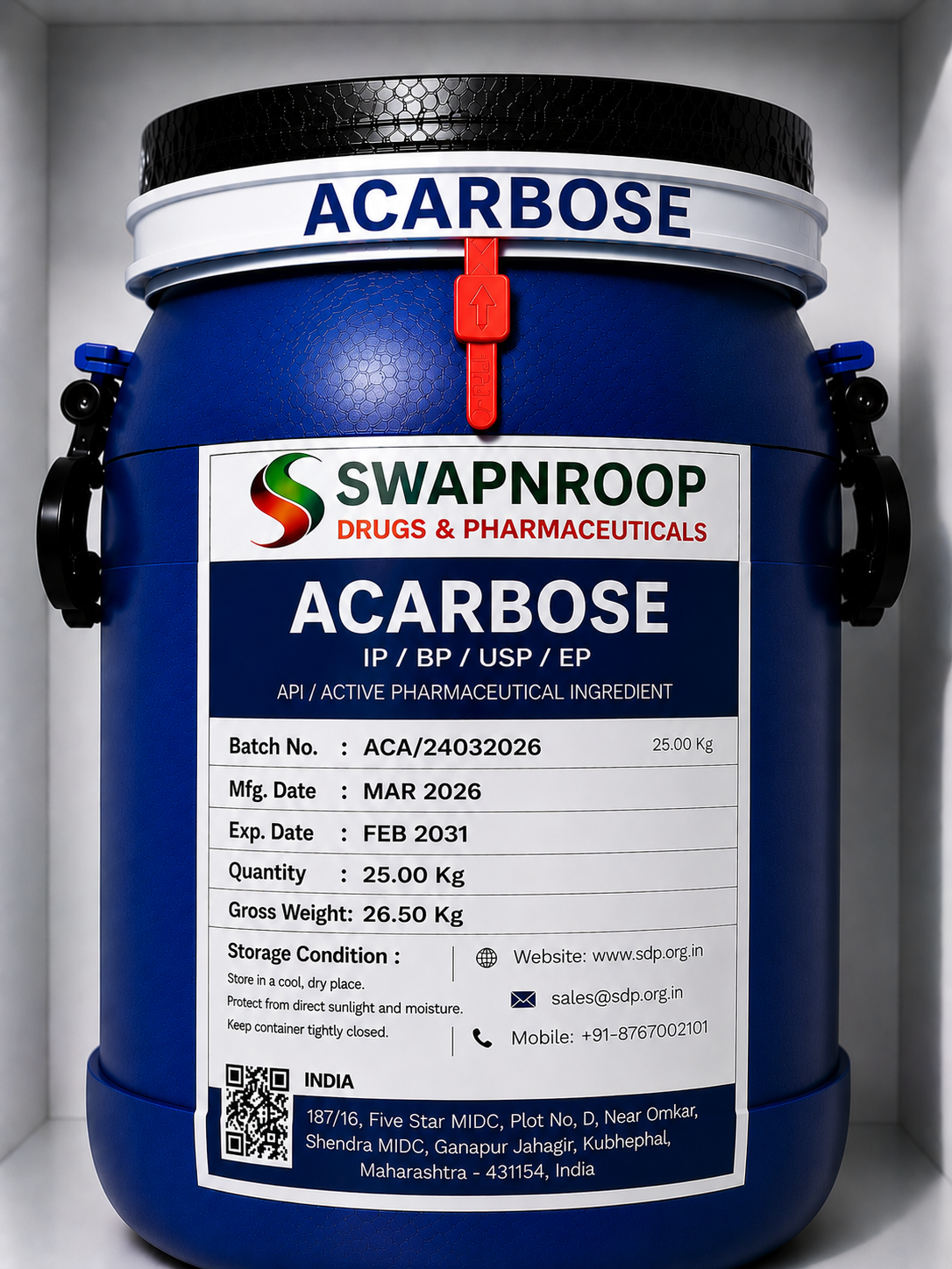 Acarbose API Manufacturer India