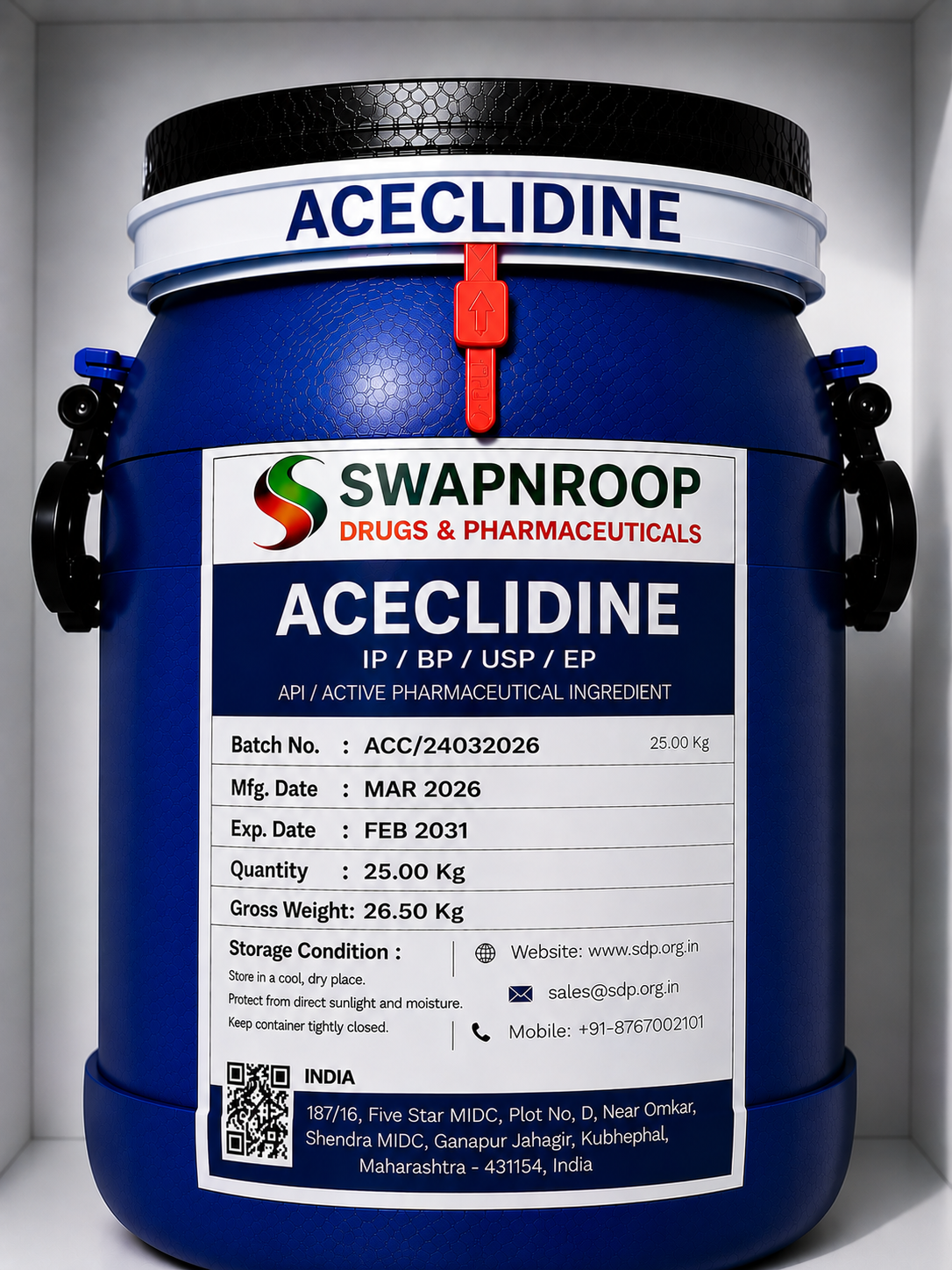 Aceclidine API Manufacturer India