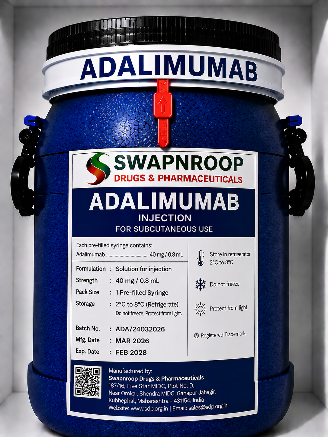 Adalimumab API Manufacturer India