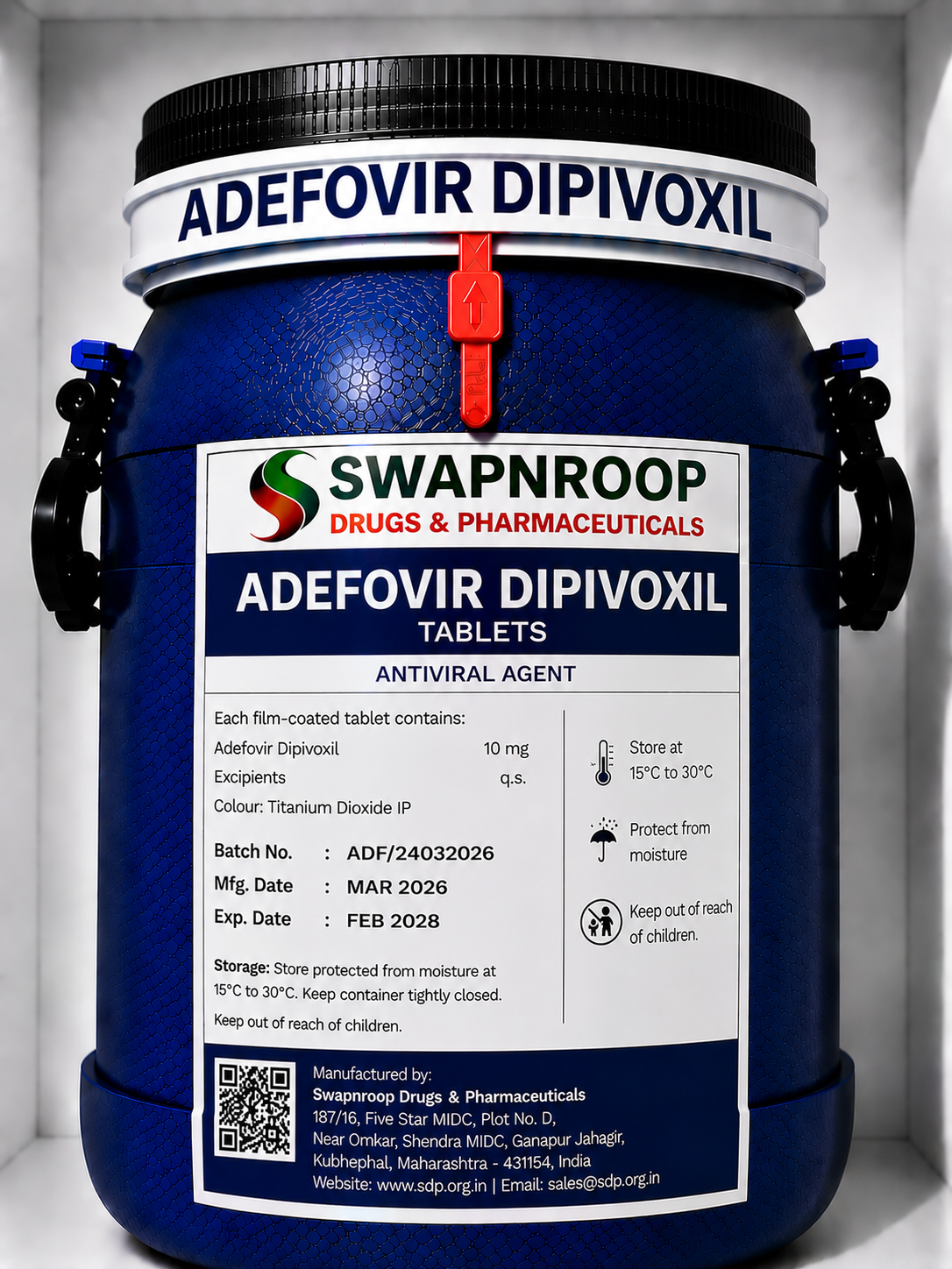 Adefovir Dipivoxil API Manufacturer India
