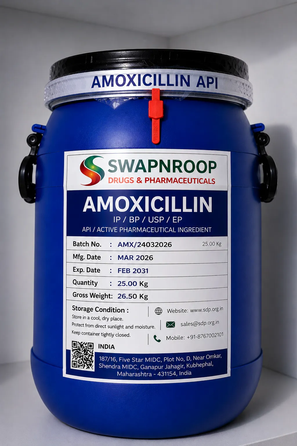 Amoxicillin API Manufacturer Maharashtra India