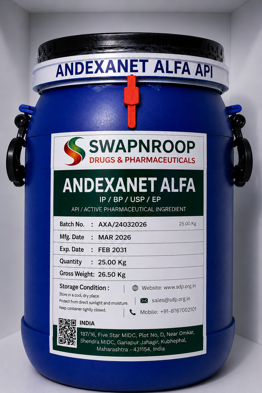 Andexanet Alfa API Supplier Maharashtra India
