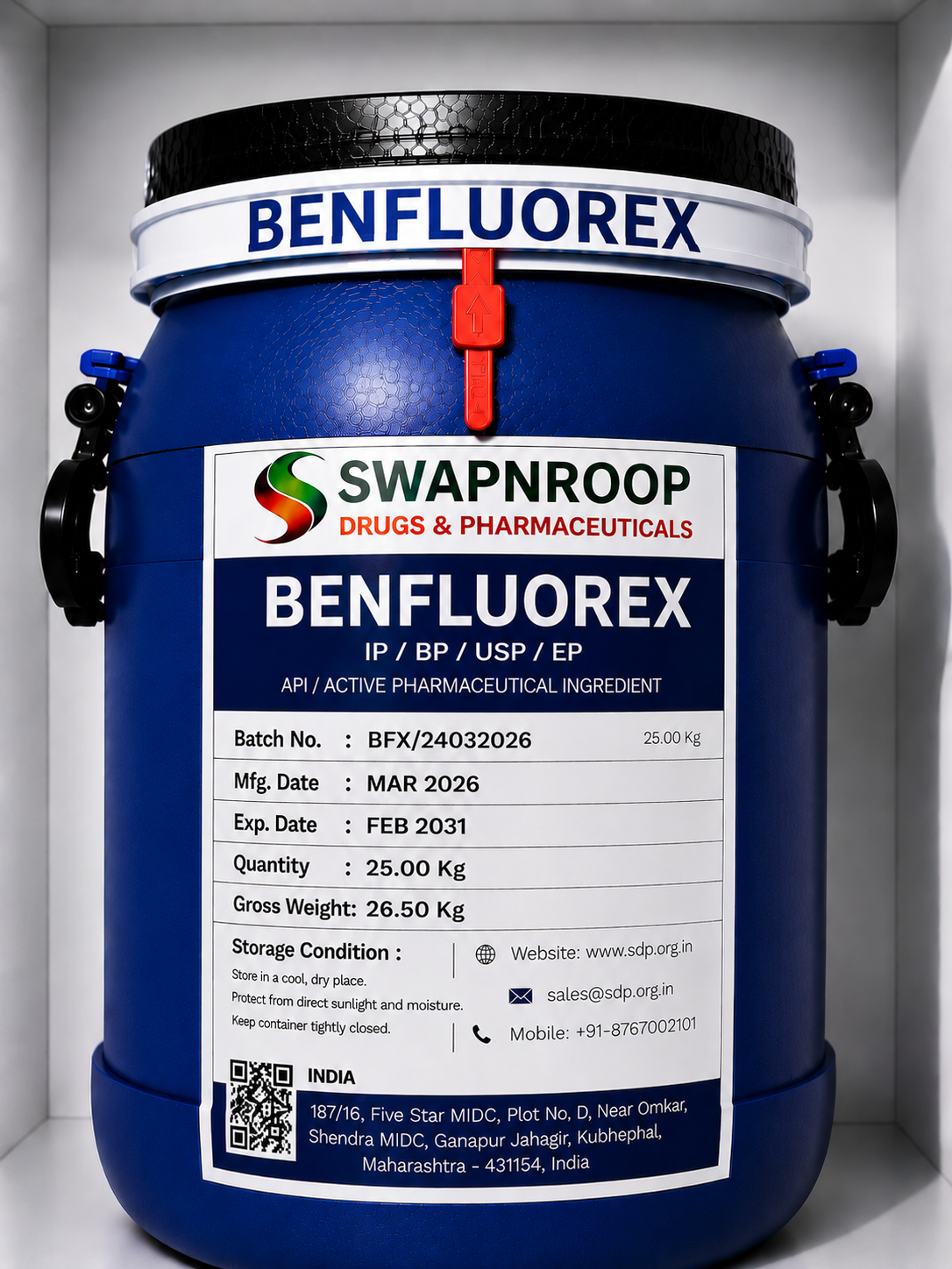 Benfluorex API Manufacturer India