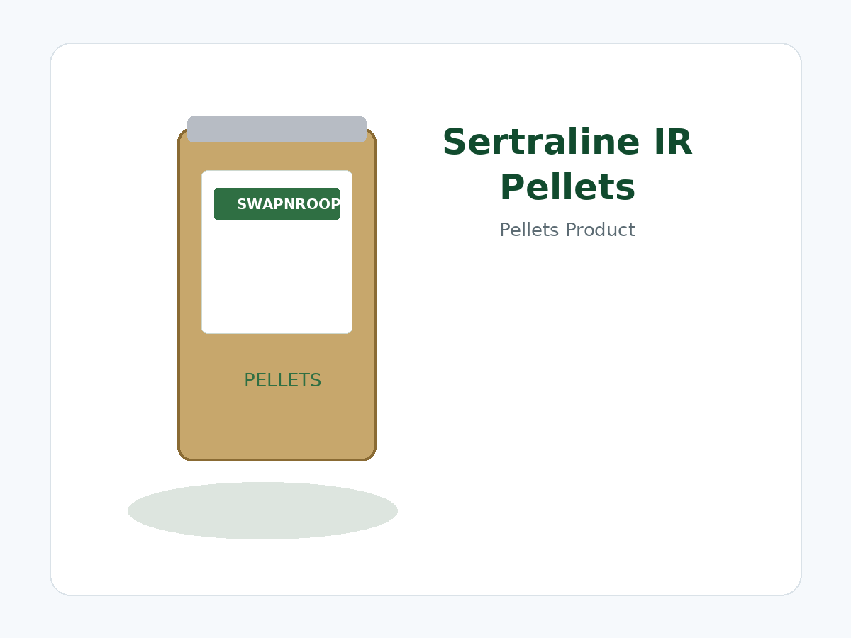 Sertraline IR Pellets Manufacturer in Maharashtra India