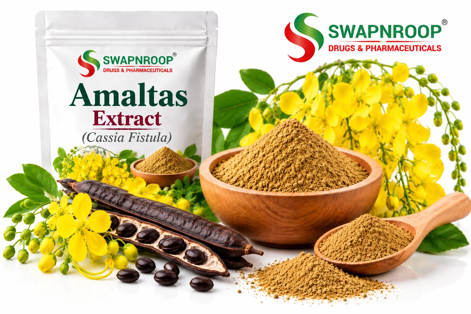 Amaltas Extract in India – Cassia Fistula Botanical Extract Herbal Extracts