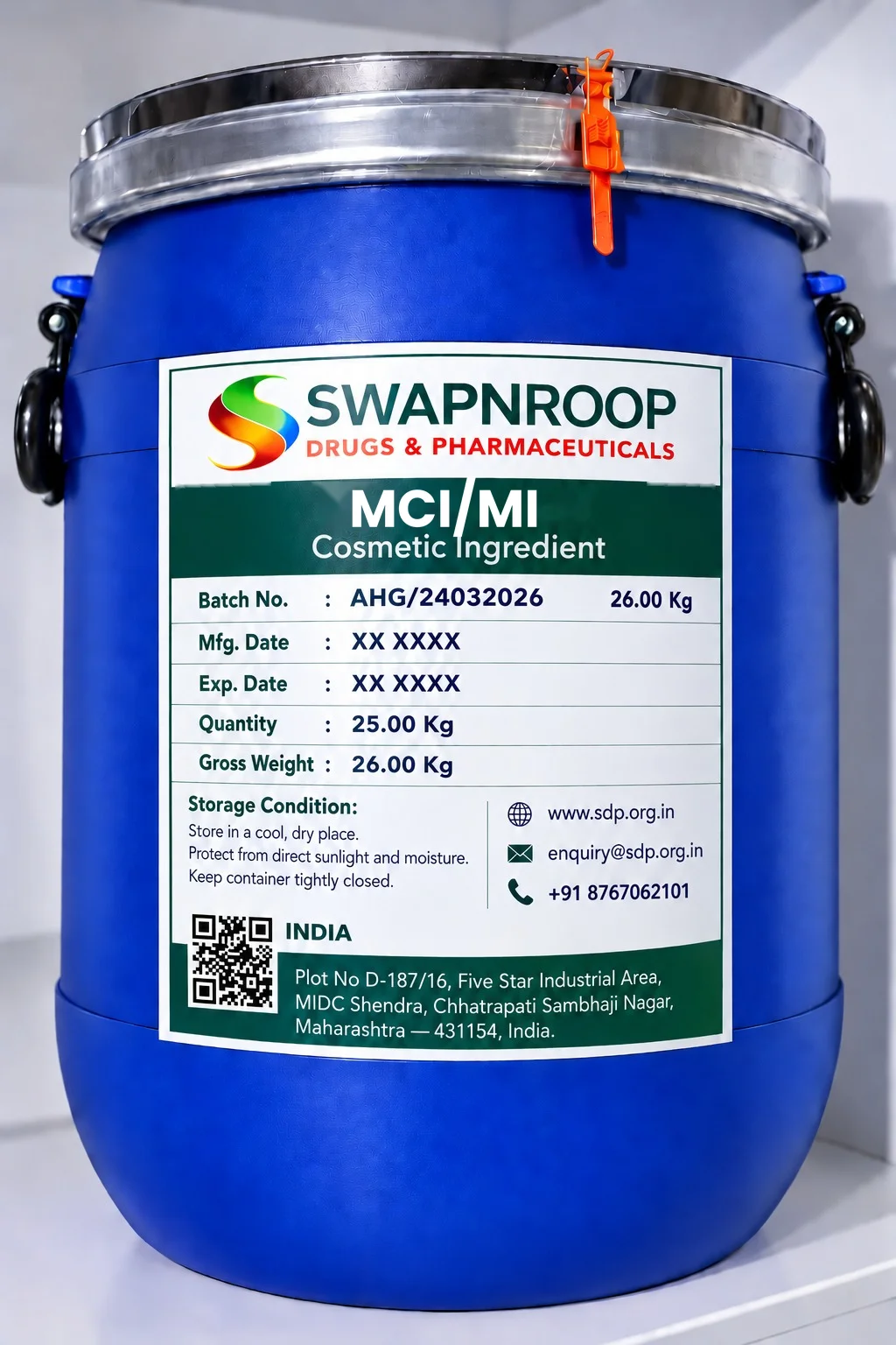 MCI/MI Cosmetic Ingredient Manufacturer in India