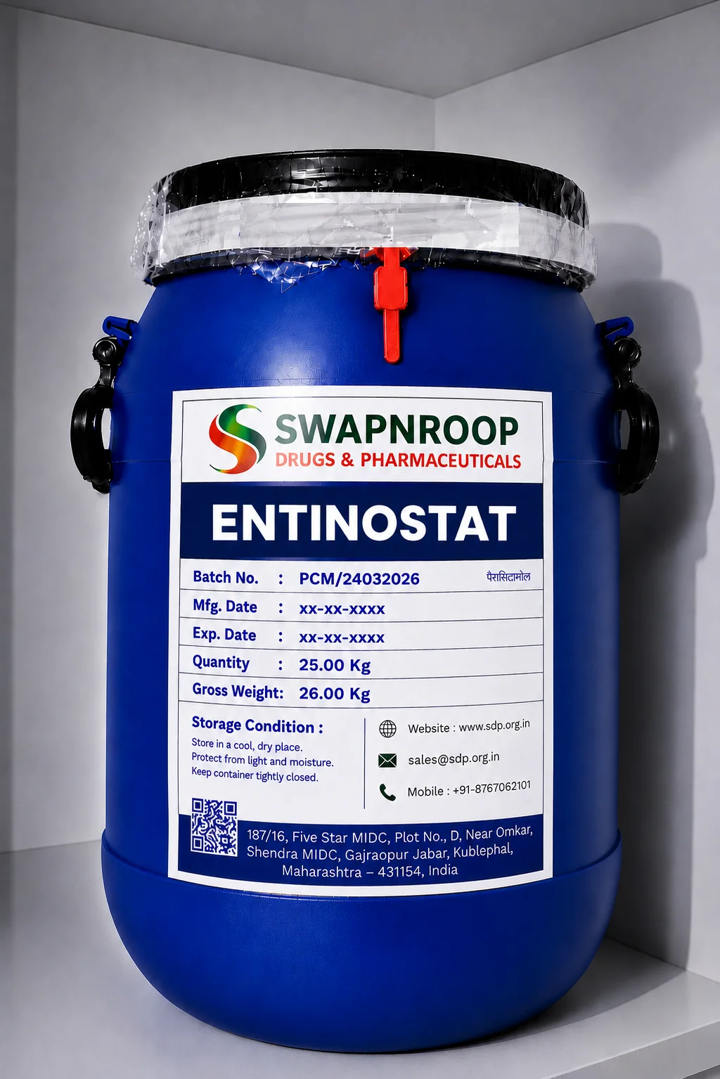 Entinostat API Manufacturer & Supplier in India