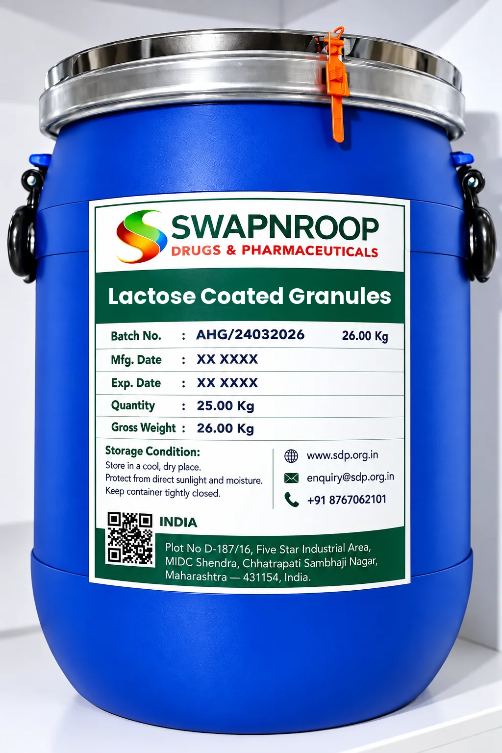 Lactose Coated Granules Manufacturer in India