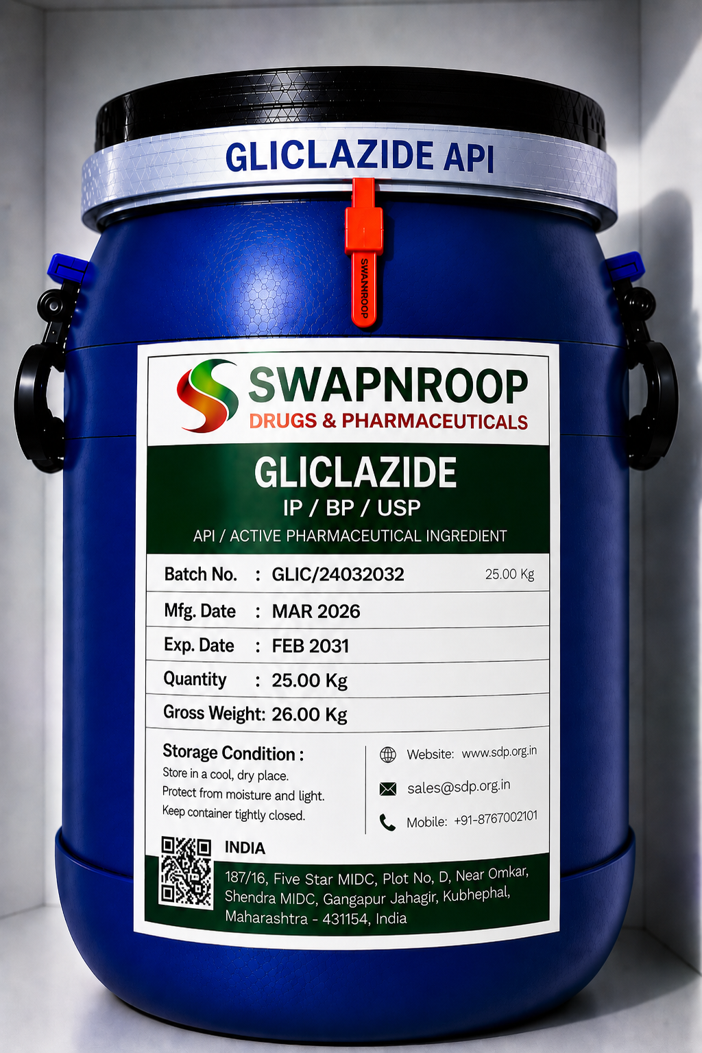 Gliclazide API Manufacturer in India