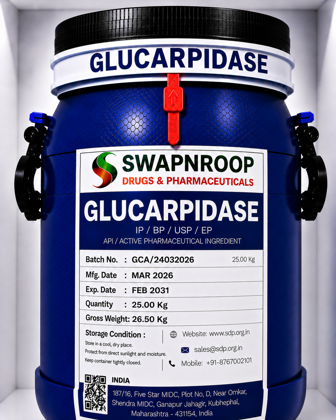 Glucarpidase API Manufacturer in India