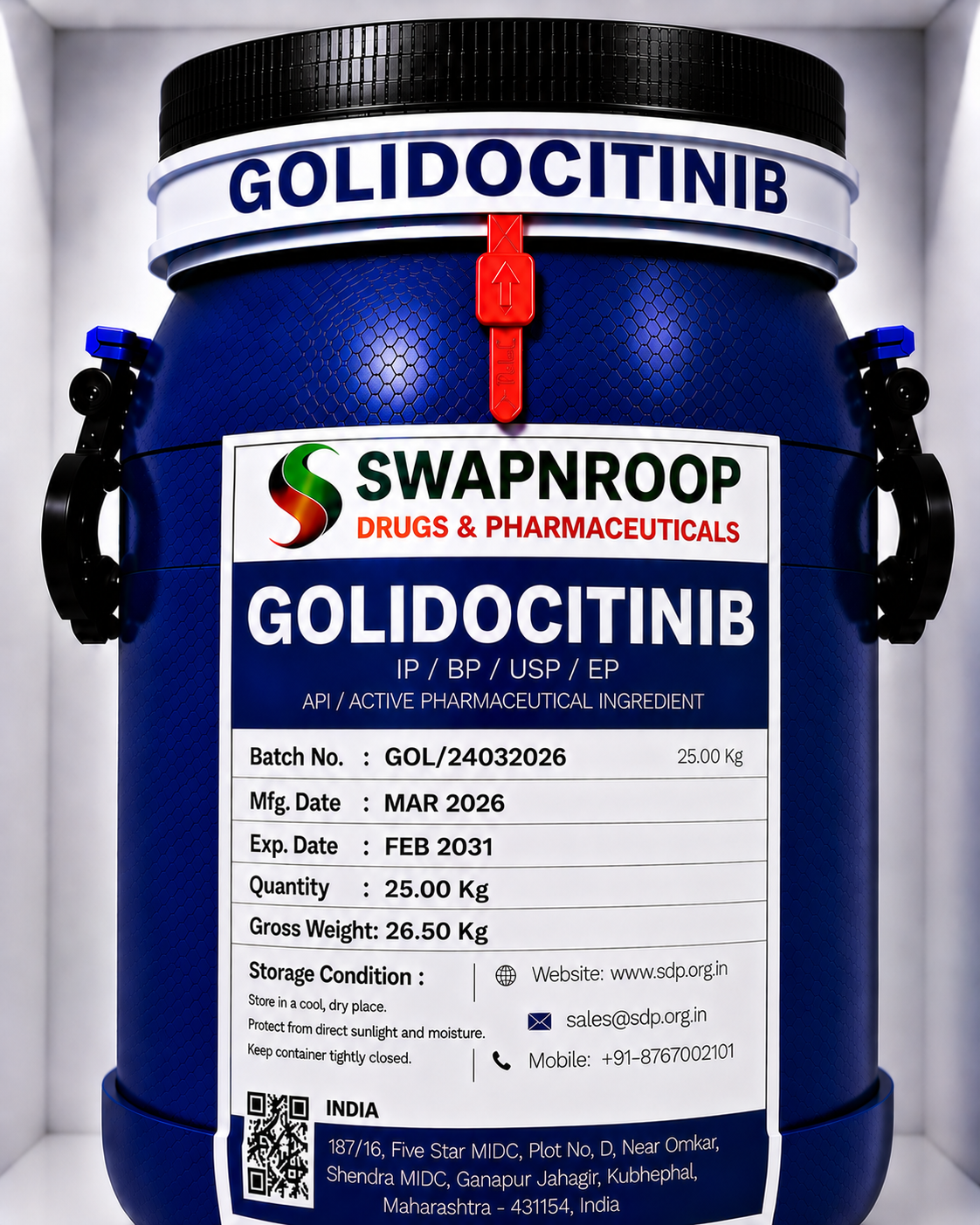 Golidocitinib API Manufacturer in India