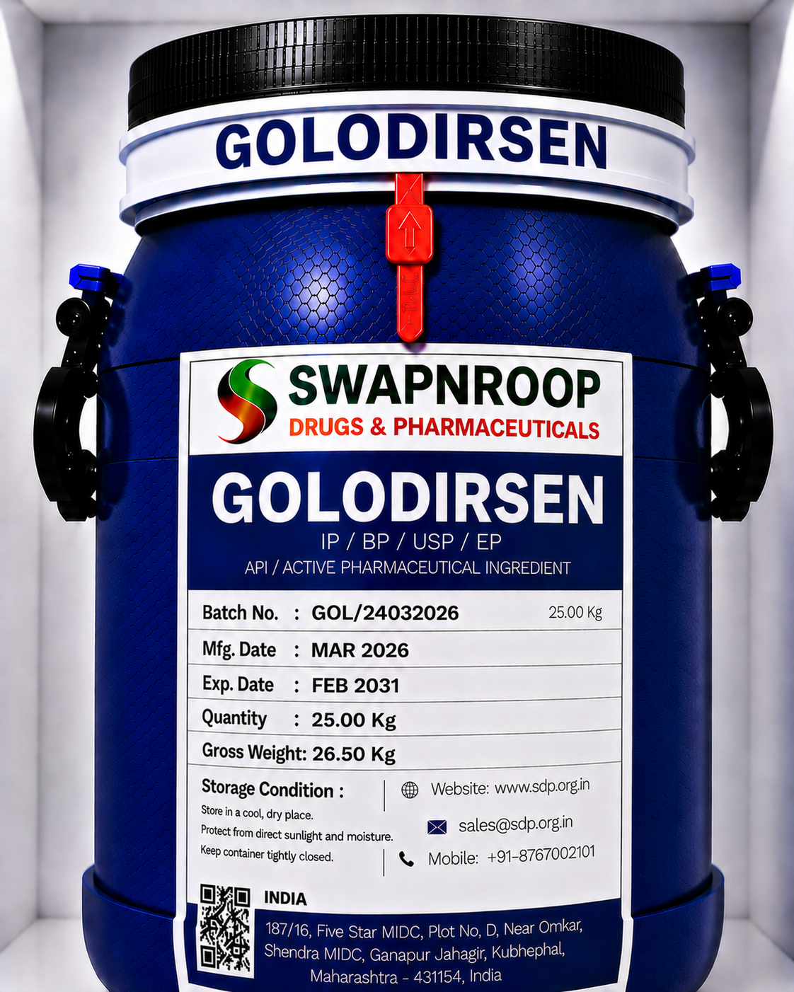 Golodirsen API Manufacturer in India