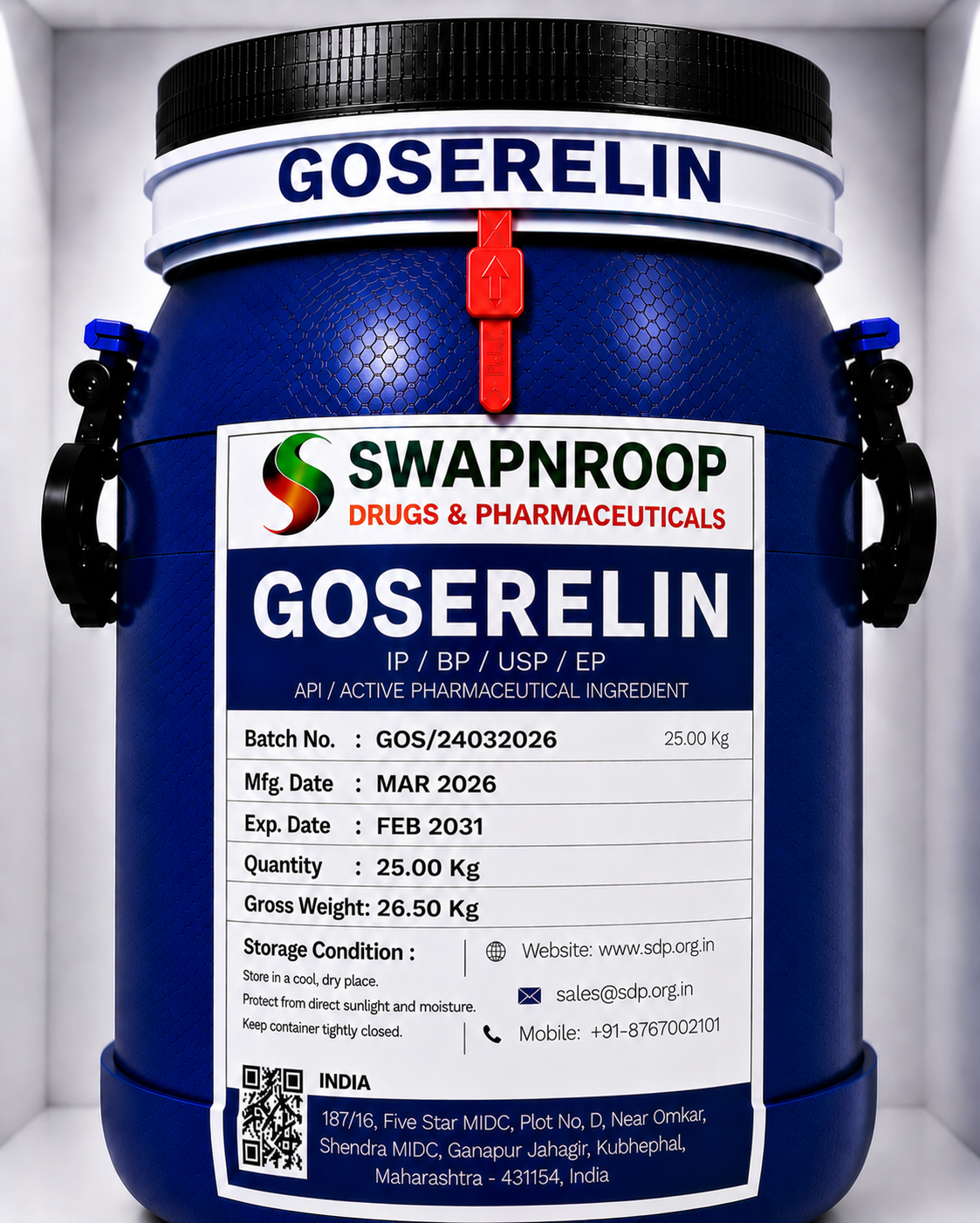 Goserelin API Manufacturer in India