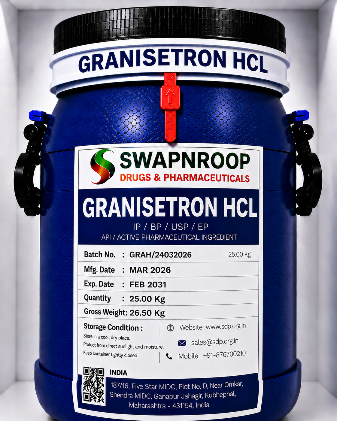 Granisetron Hydrochloride API Manufacturer in India